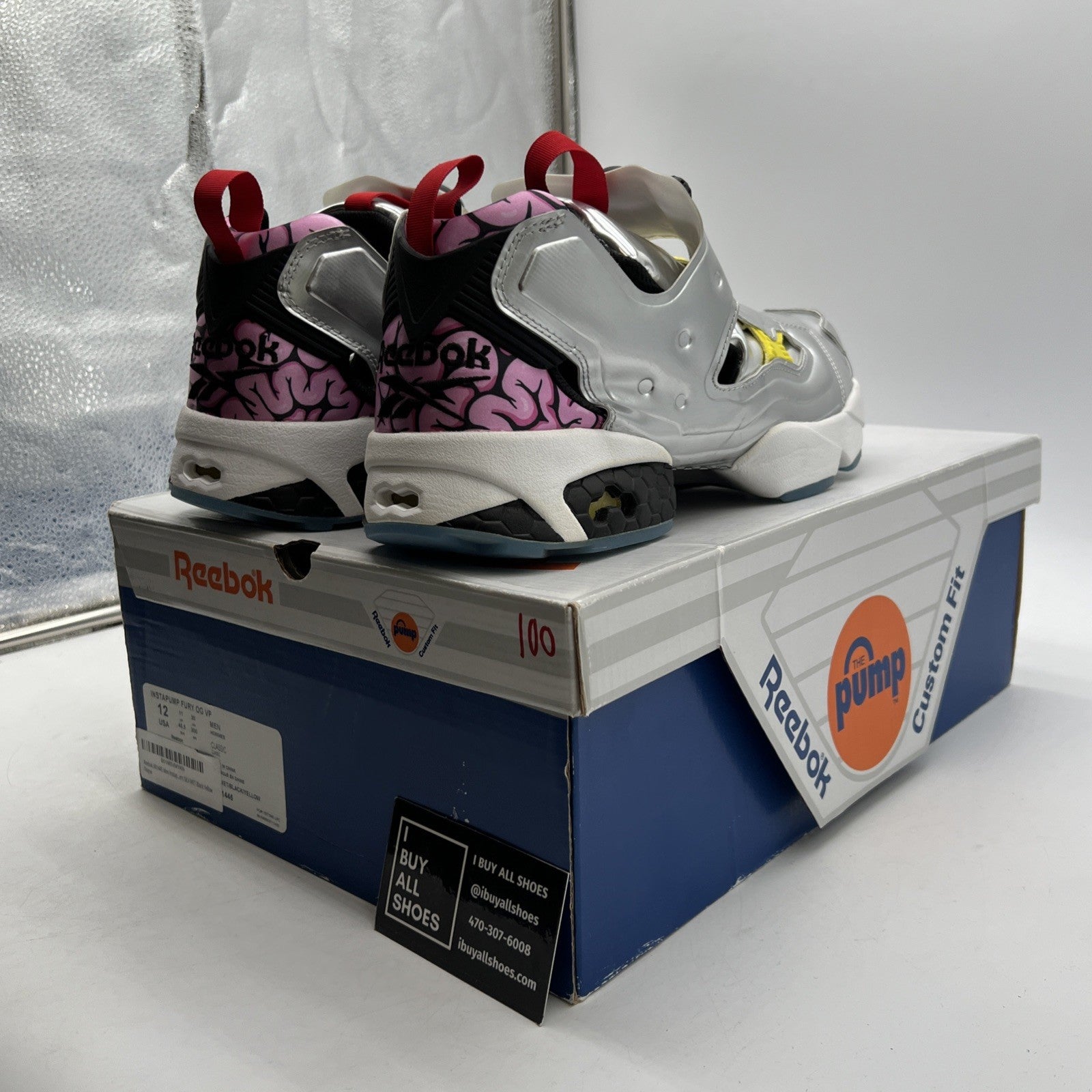 Size 12 - Reebok Instapump Fury OG Villains TMNT Krang (AR1445)