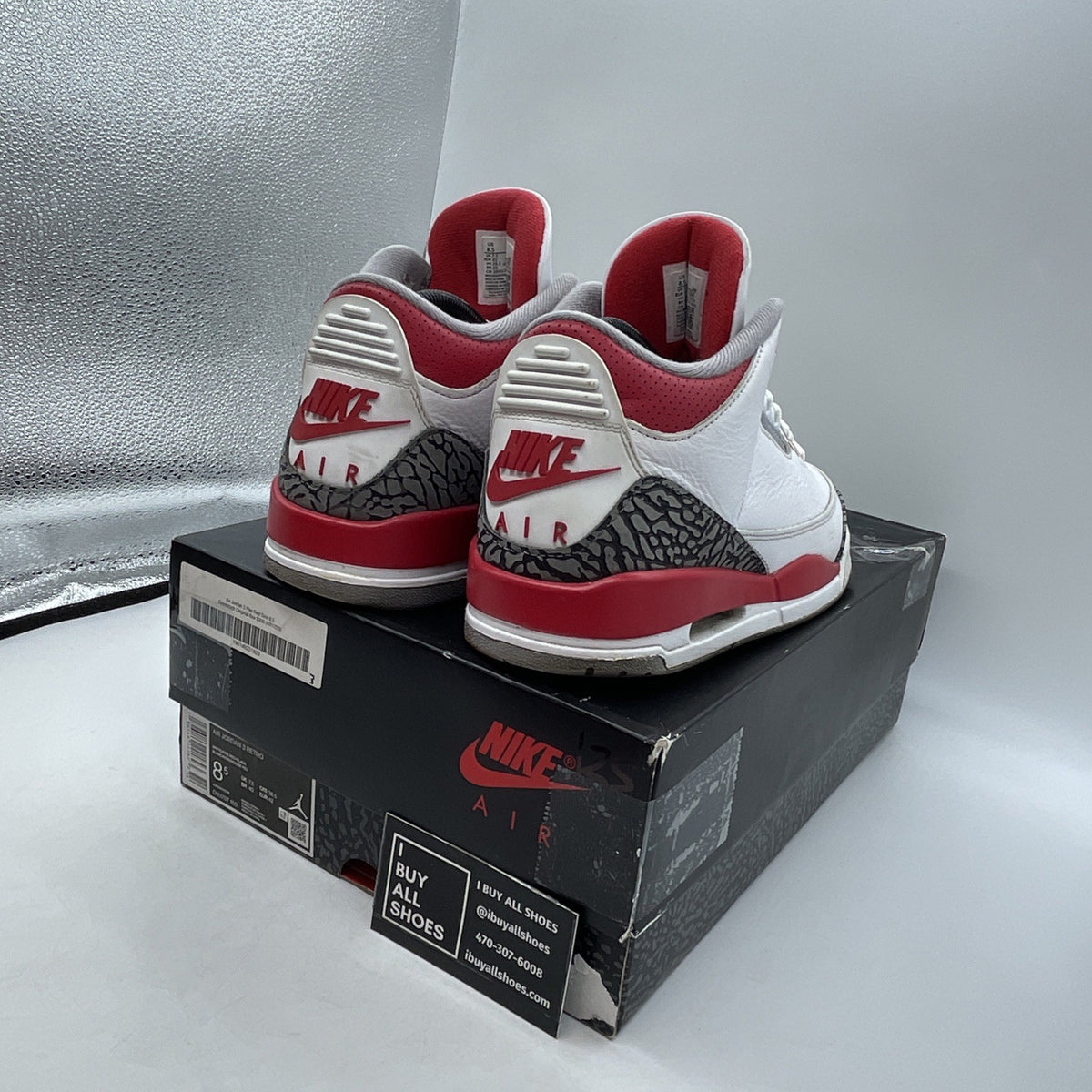 Size 8.5 - Air Jordan 3 Retro Mid Fire Red (DN3707-160)