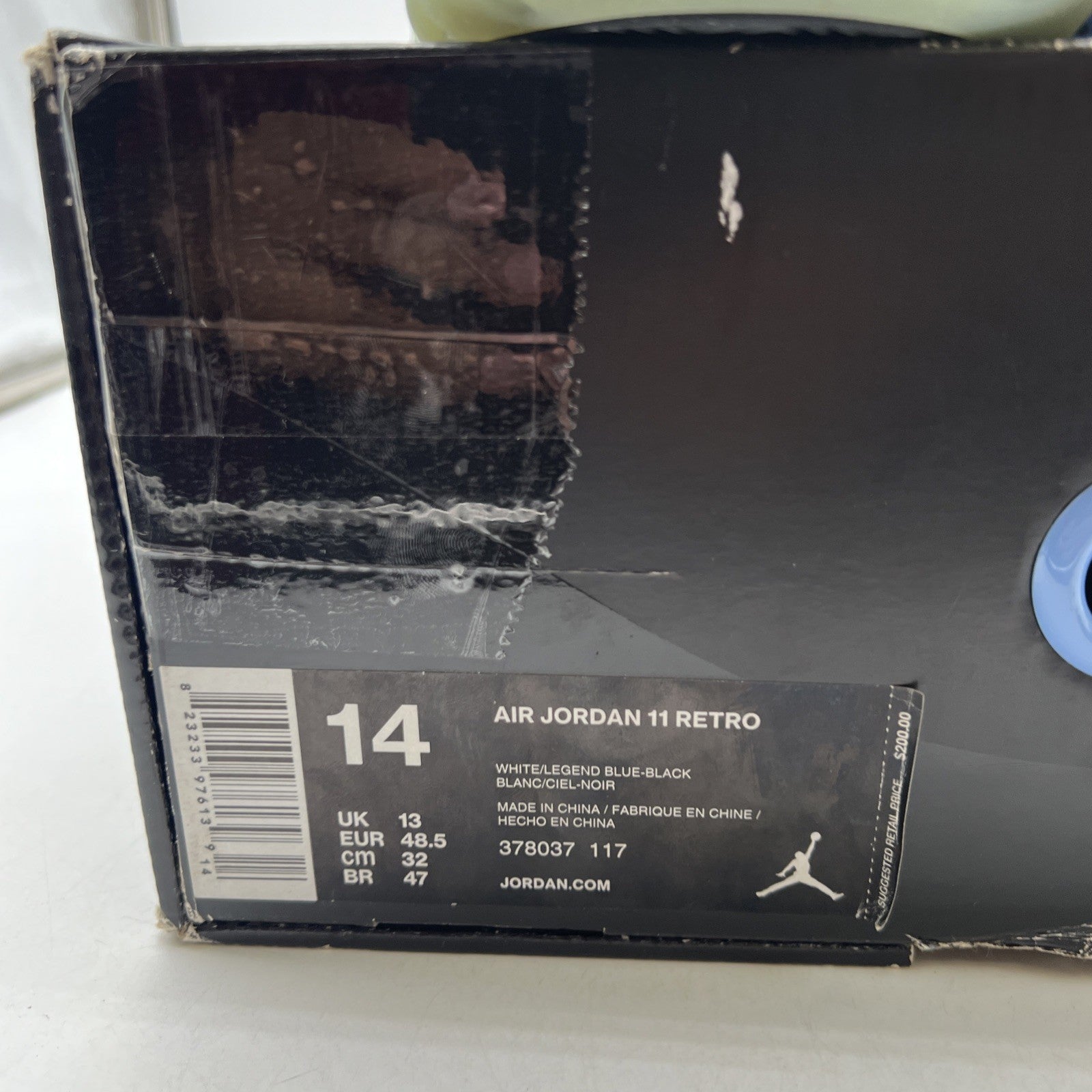 Size 14 - Air Jordan 11 Retro High Legend Blue (378037-117)