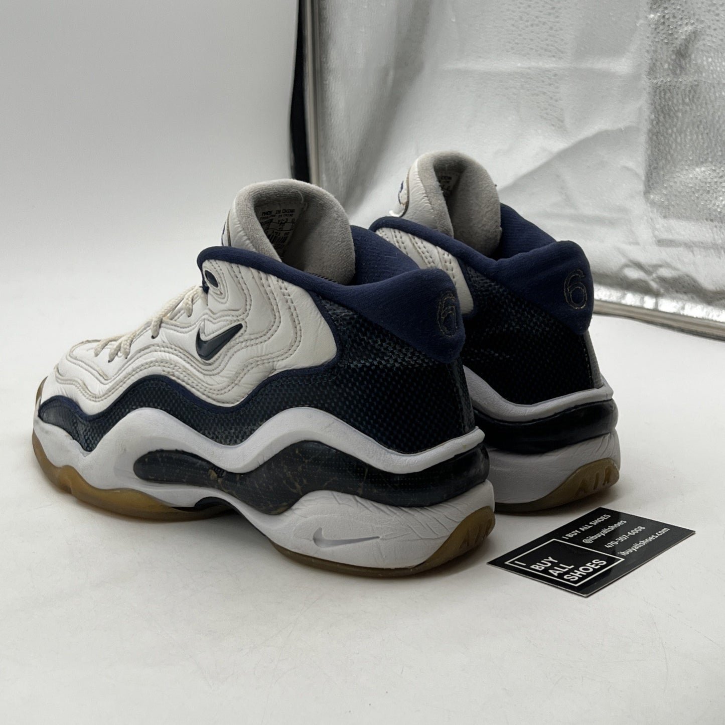 Size 11 - Nike Air Zoom Flight 96 White (130312-141)