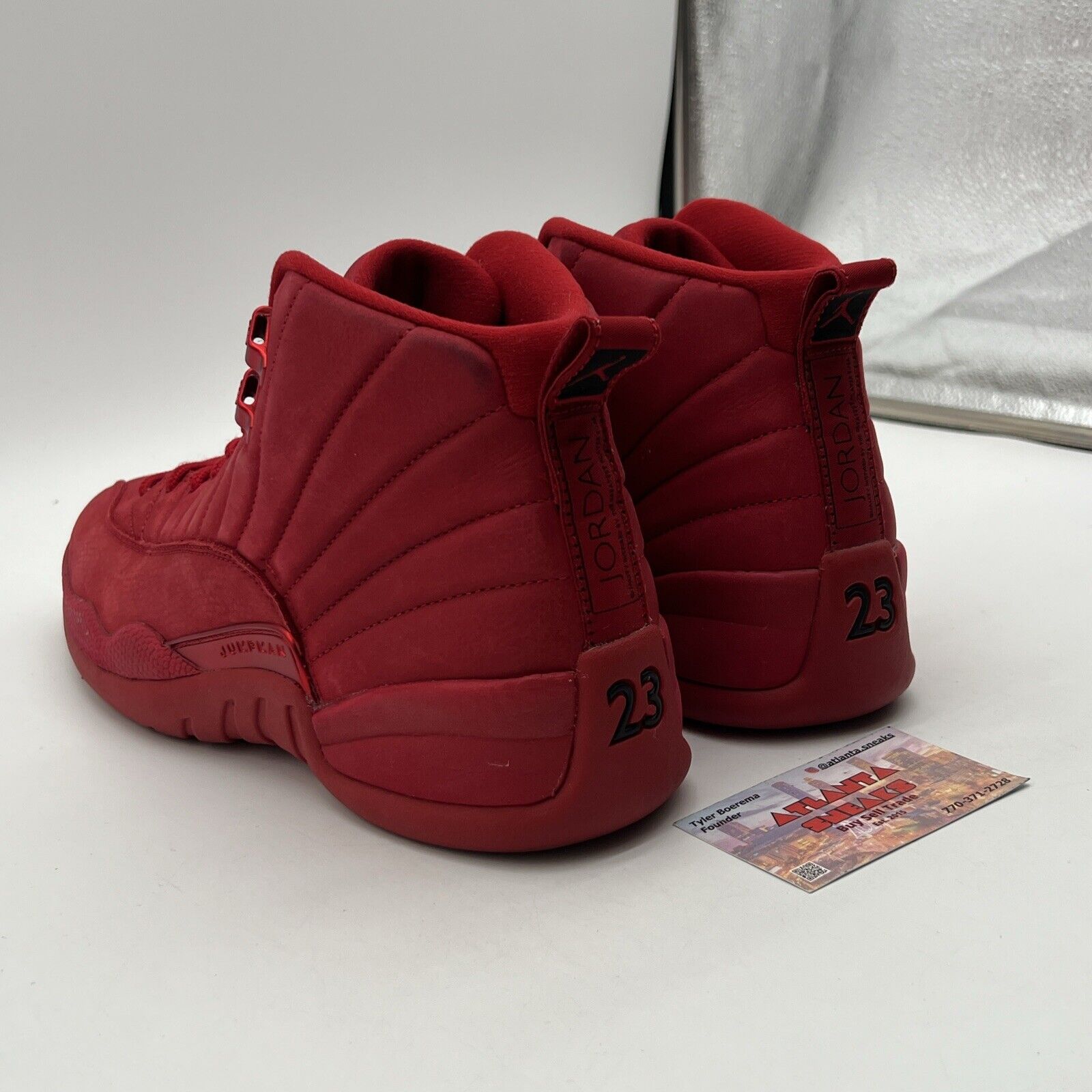 Size 11 - Air Jordan 12 Retro Gym Red Suede (130690-601)