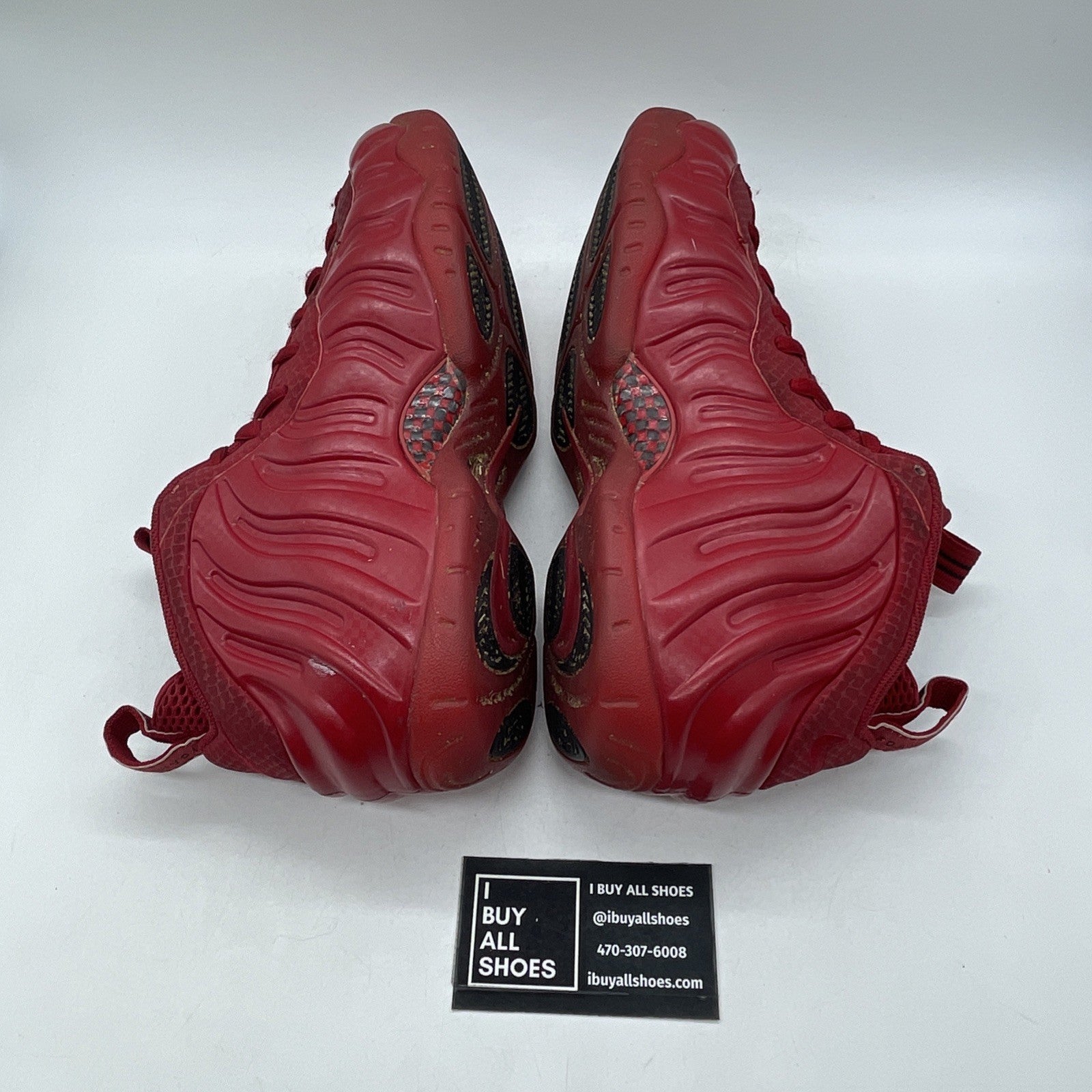 Size 9 - Nike Air Foamposite Pro Gym Red (624041-608)