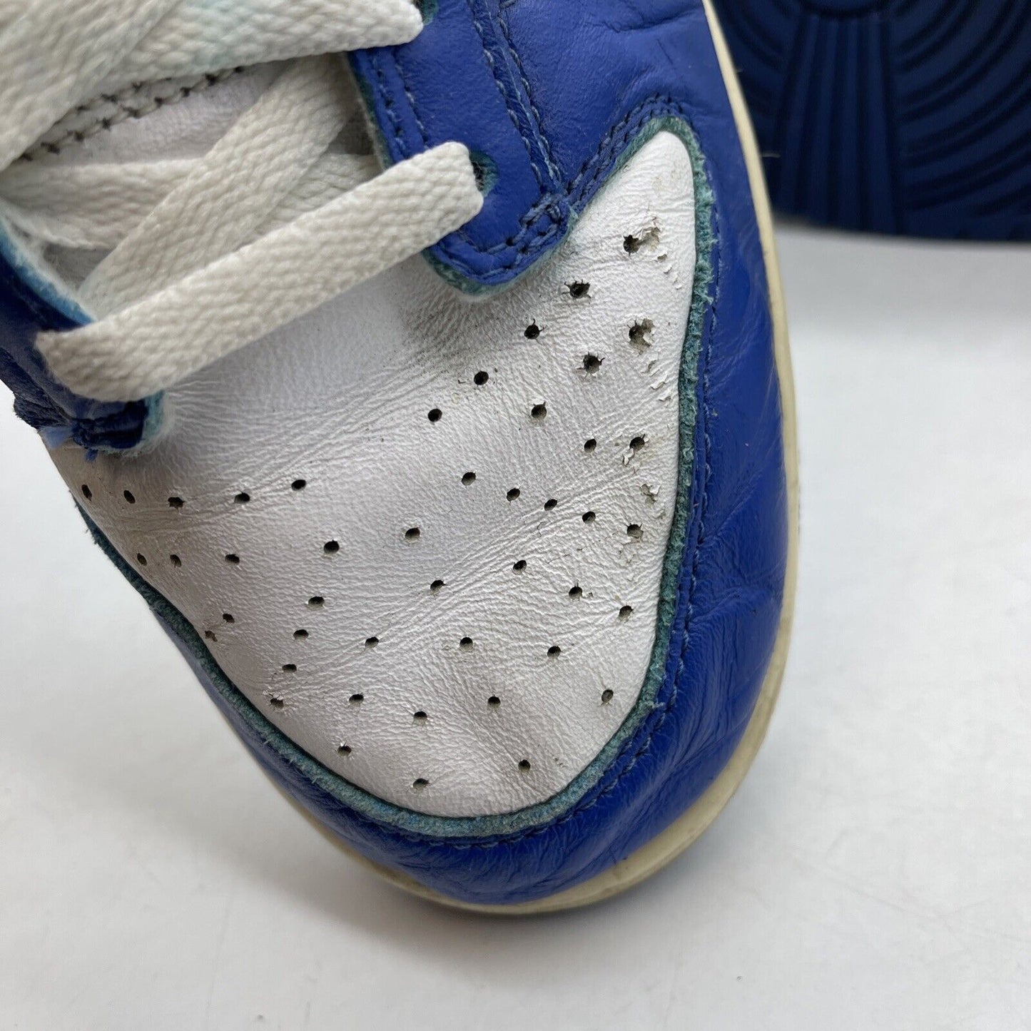 Size 8.5 - Nike Dunk Low Retro SP Kentucky 2020 Blue White Leather (CU1726-100)