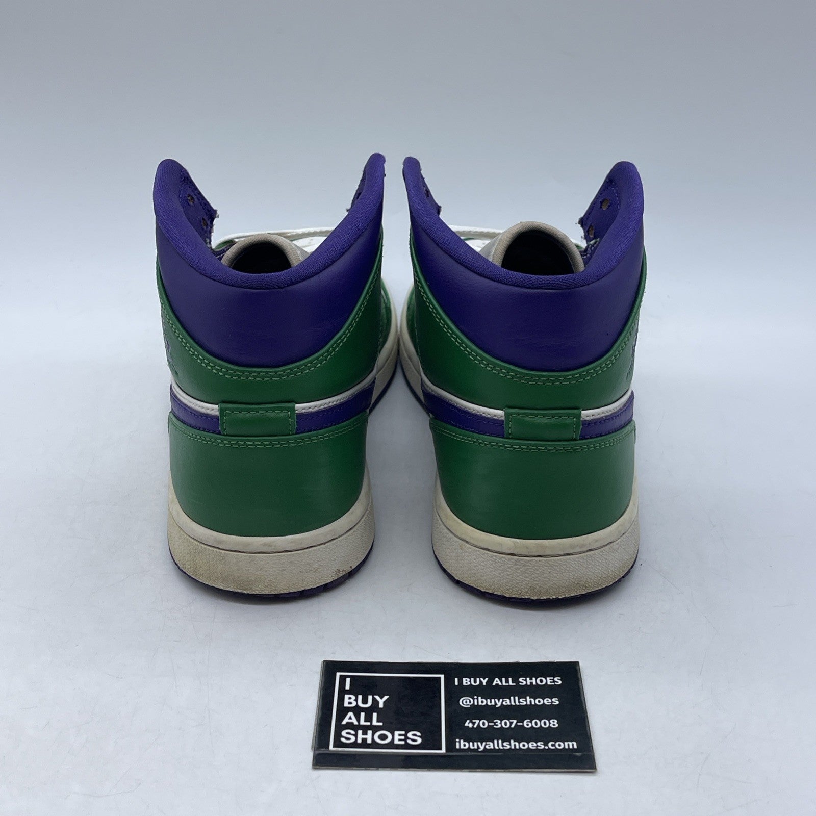 Size 8 - Air Jordan 1 Mid Hulk (554724-300)