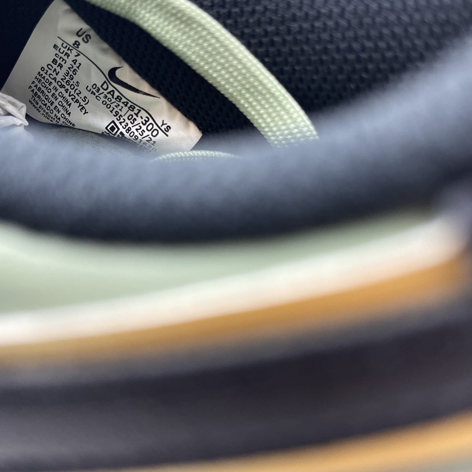 Size 8 - Nike Air Force 1 High Oil Green (DA8481-300)