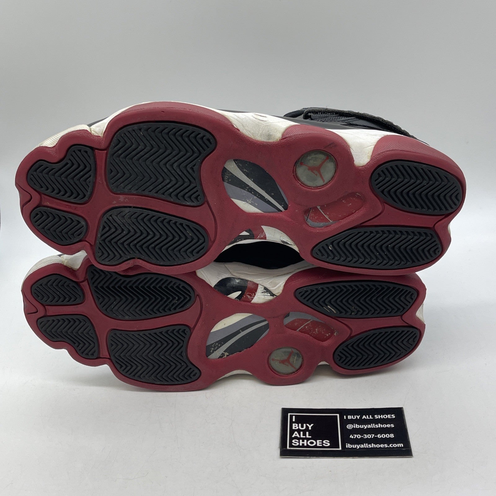 Size 11.5 - Jordan 6 Rings 2013 Bred Black Red Suede Leather (322992-071)