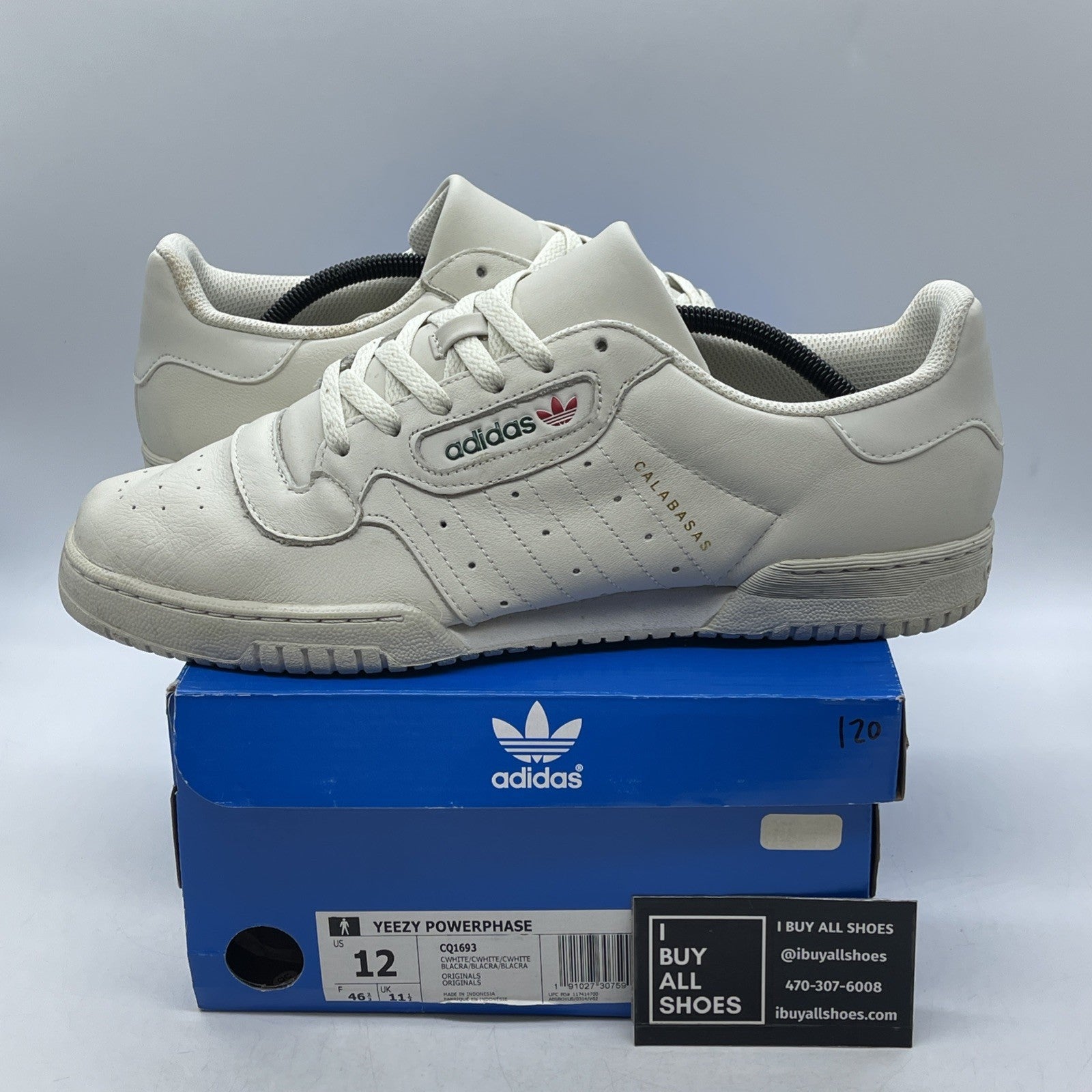 Size 12 - Adidas Yeezy PowerPhase Calabasas OG (CQ1693)