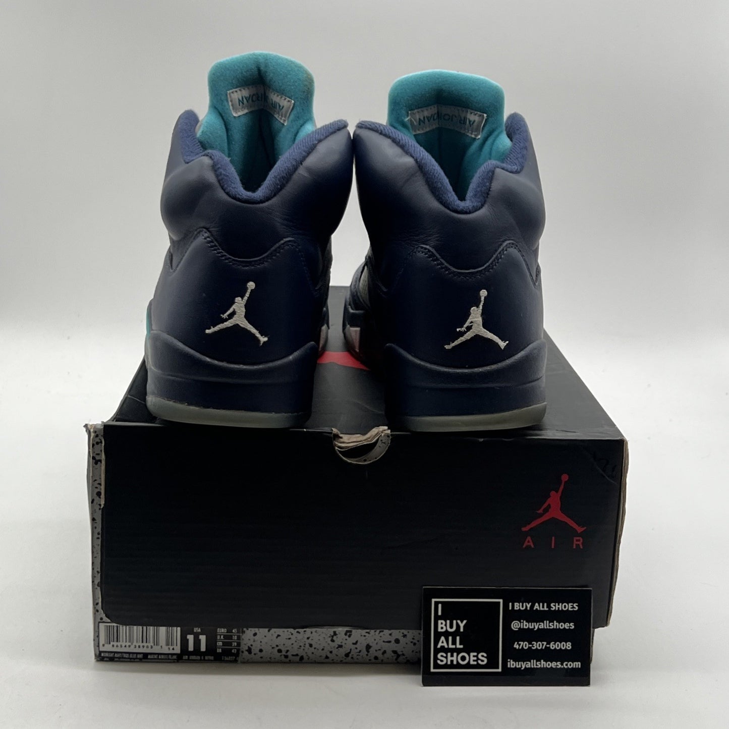 Size 11 - Air Jordan 5 Retro Pre-Grape (136027-405)