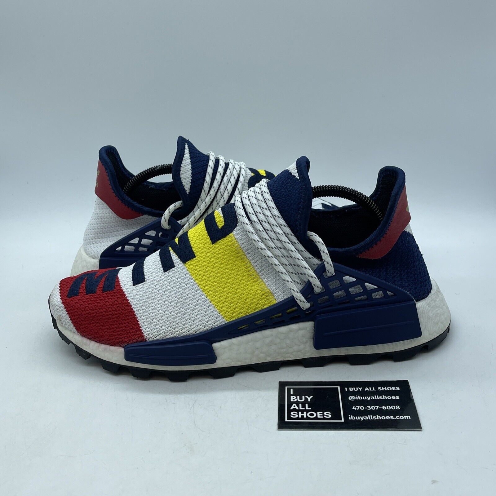 Size 10.5 - adidas Pharrell x Billionaire Boys Club x NMD Human Race Trail BBC