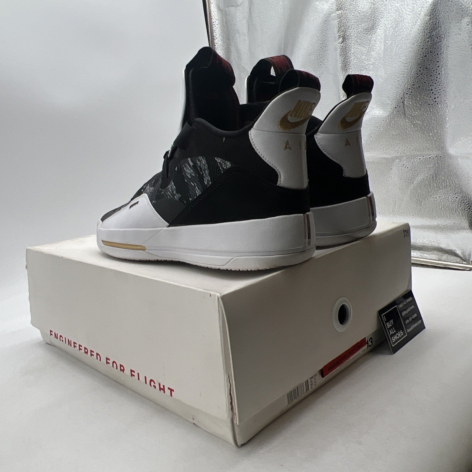 Size 13 - Air Jordan 33 Black Tiger Camo (AQ8830-016)