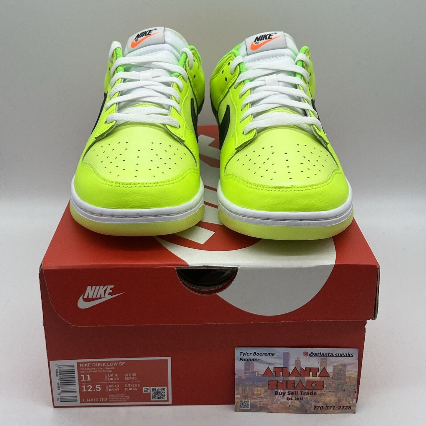 Size 11 - Nike Dunk Low Glow in the Dark 2023 Brand New Og All