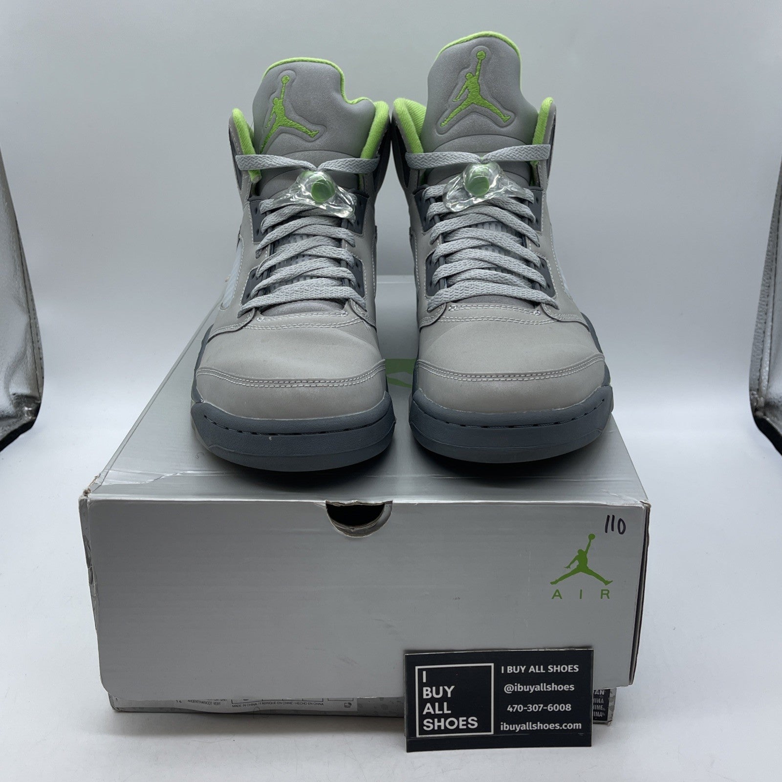 Size 9 - Air Jordan 5 Retro Green Bean (DM9014-003)