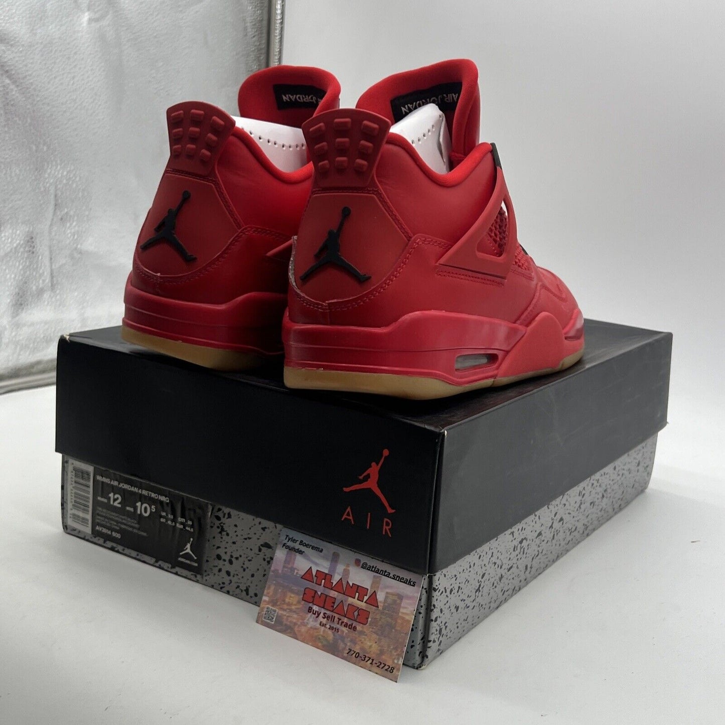 Size 12W- Air Jordan 4 Retro NRG Singles Day W (AV3914-600)