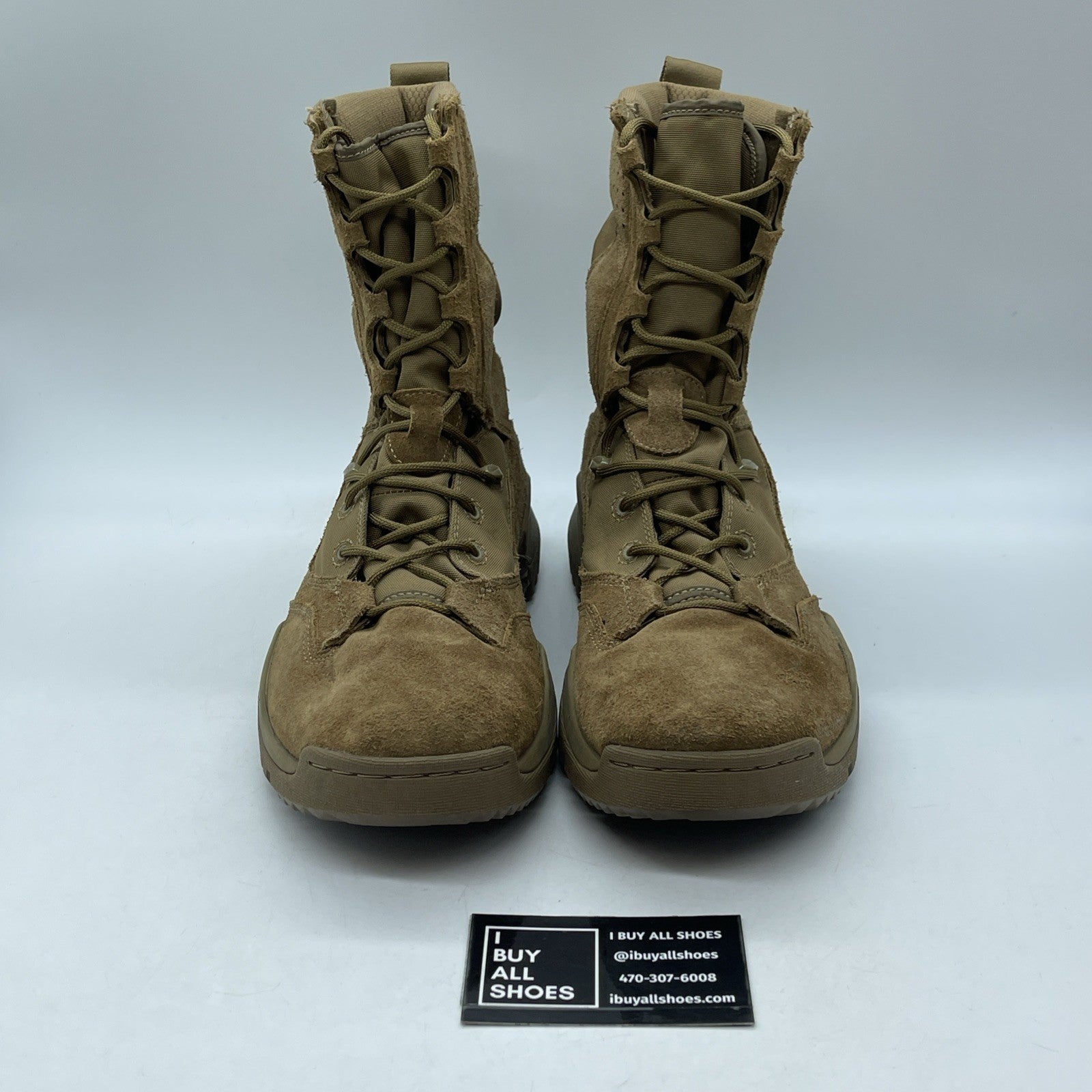 Size 8.5 - Nike SFB Field 2 8 Inch Leather Coyote Brown Suede (AQ1202-900)