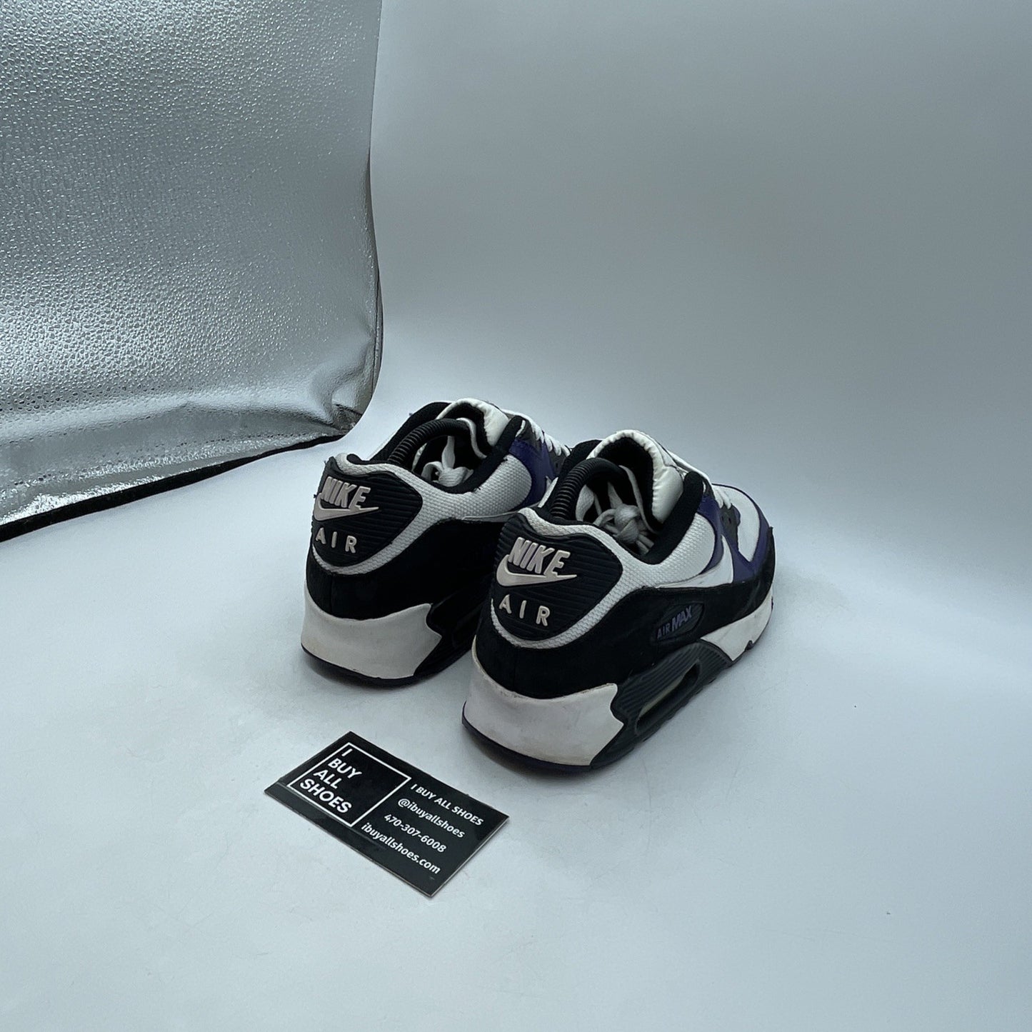 Size 9.5 - Nike Air Max 90 Black (325018-053)