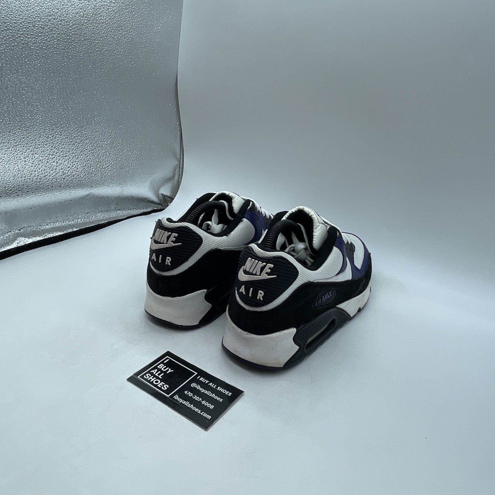 Size 9.5 - Nike Air Max 90 Black (325018-053)