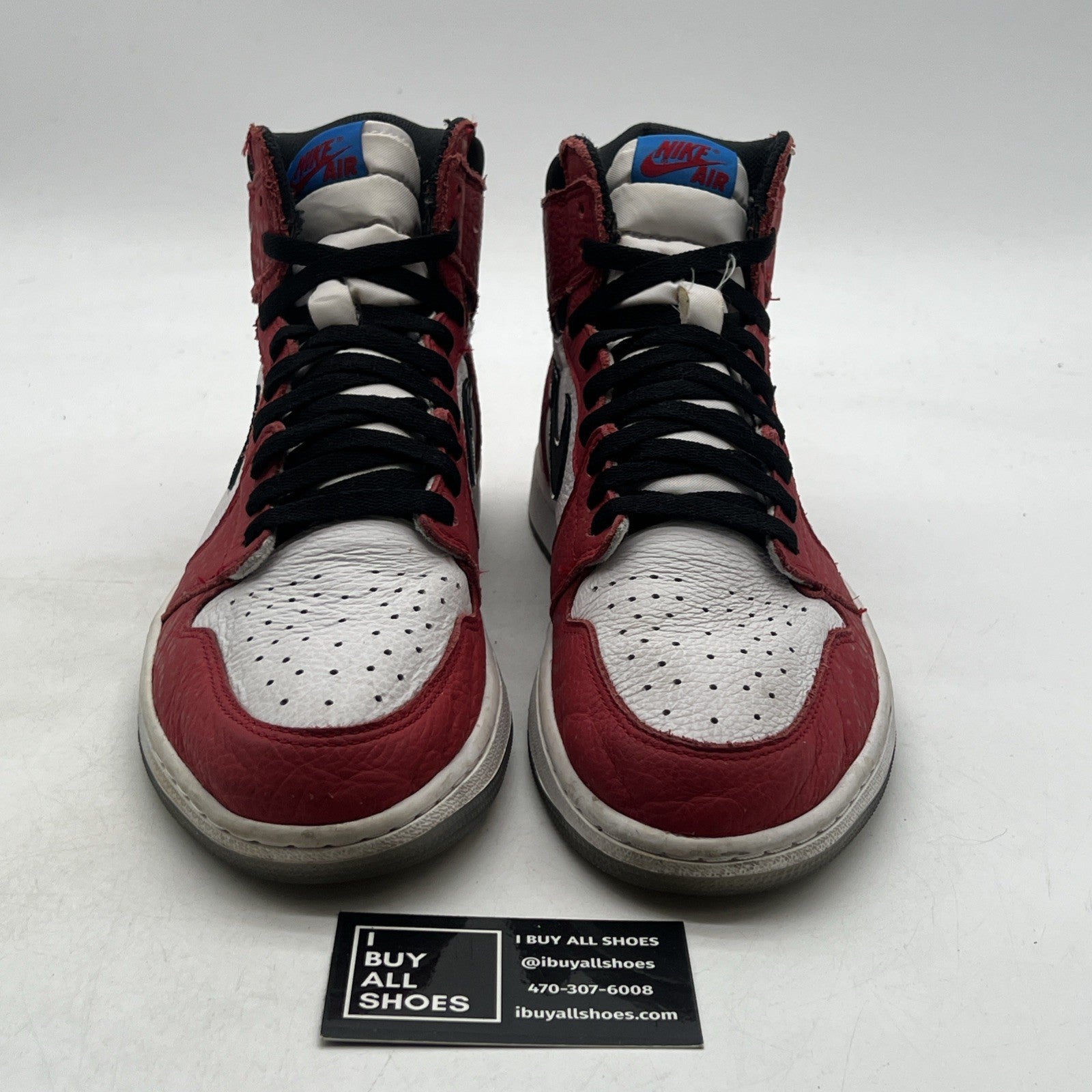 Size 12 - Air Jordan 1 OG Special Box x Marvel High Origin Story (555088-602)