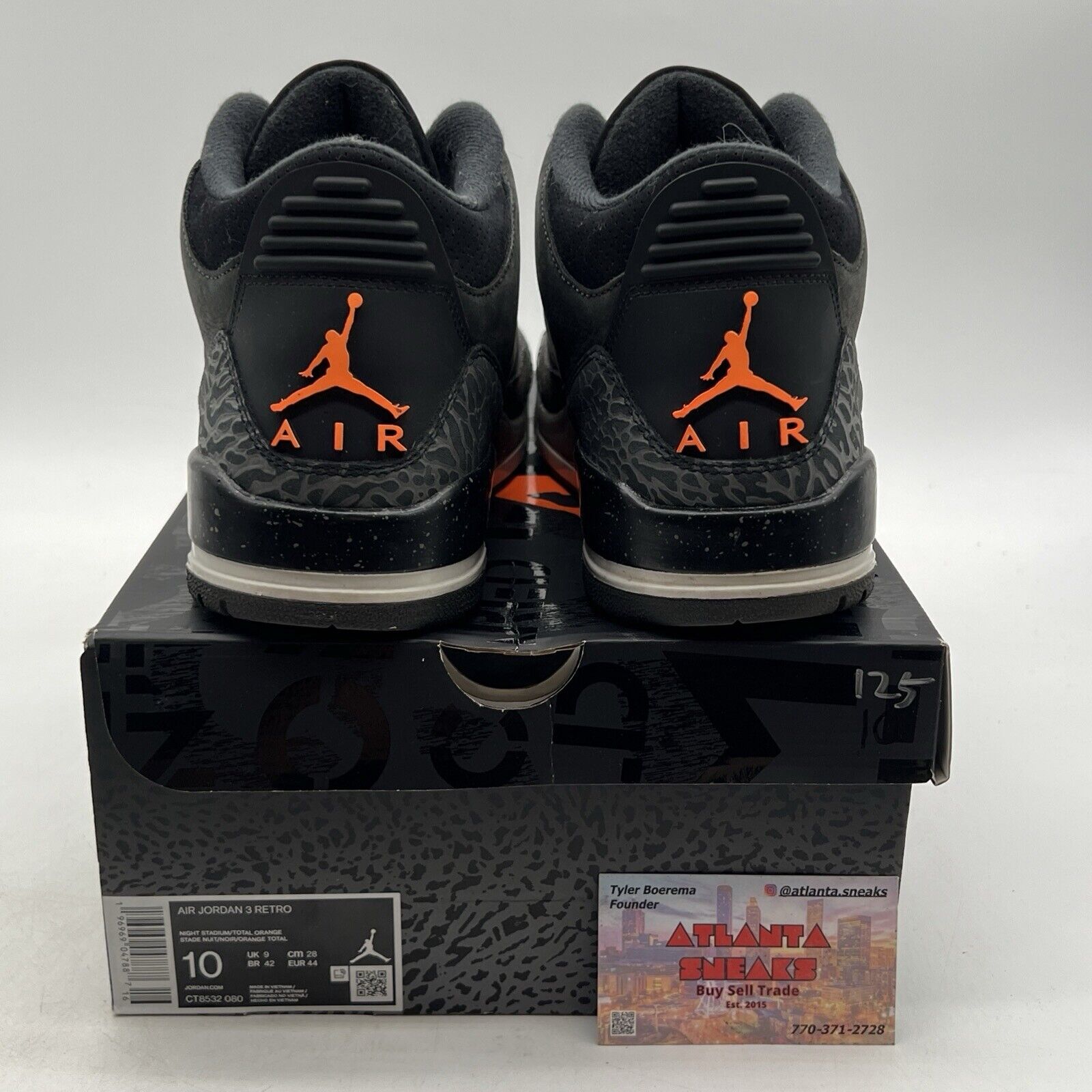 Size 10 - Jordan 3 Retro 2023 Mid Fear (CT8532-080)