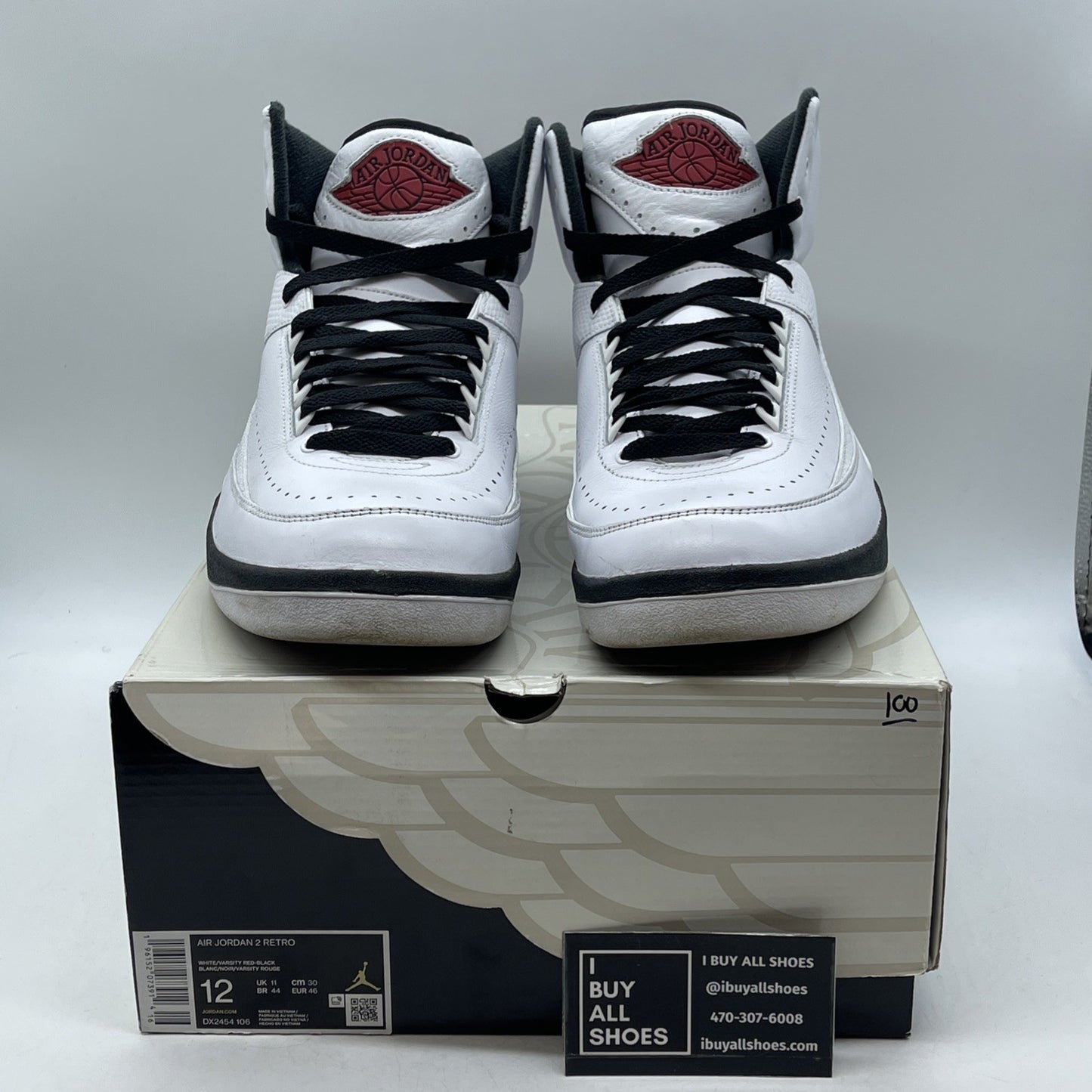 Size 12 - Air Jordan 2 Retro Mid Chicago (DX2454-106)