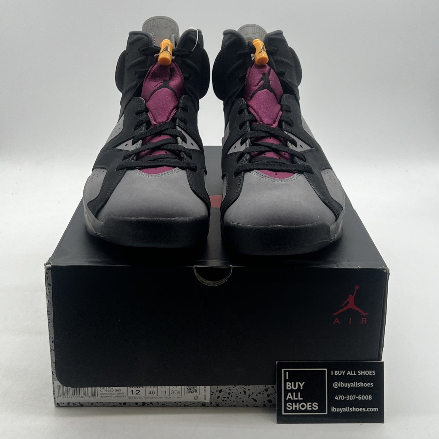 Size 12 - Air Jordan 6 Bordeaux (CT8529-063)