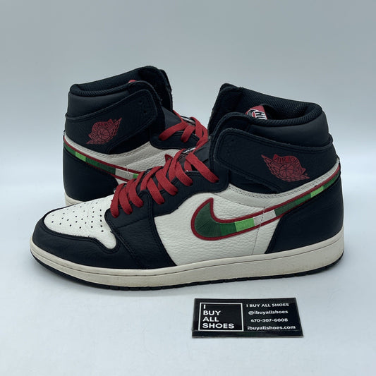 Size 12 - Air Jordan 1 Retro OG High A Star Is Born Leather Black (555088-015)
