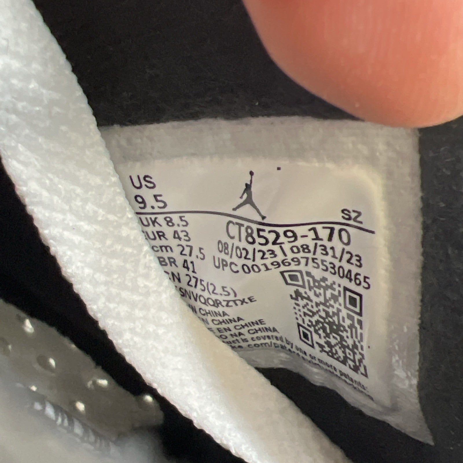 Size 9.5 - Air Jordan 6 Retro Yellow Ochre (CT8629-170)