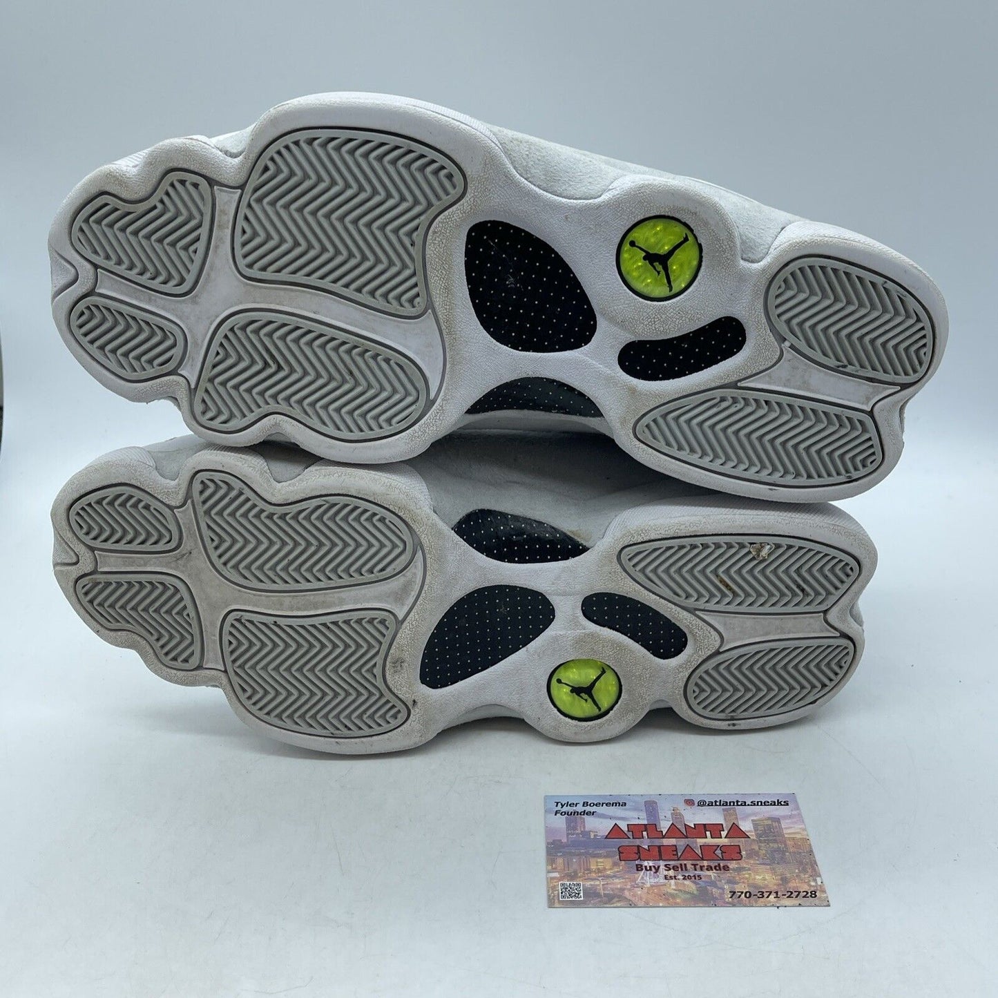 Size 10.5 - Air Jordan 13 Retro Low Pure Money White Suede Leather (310810-100)