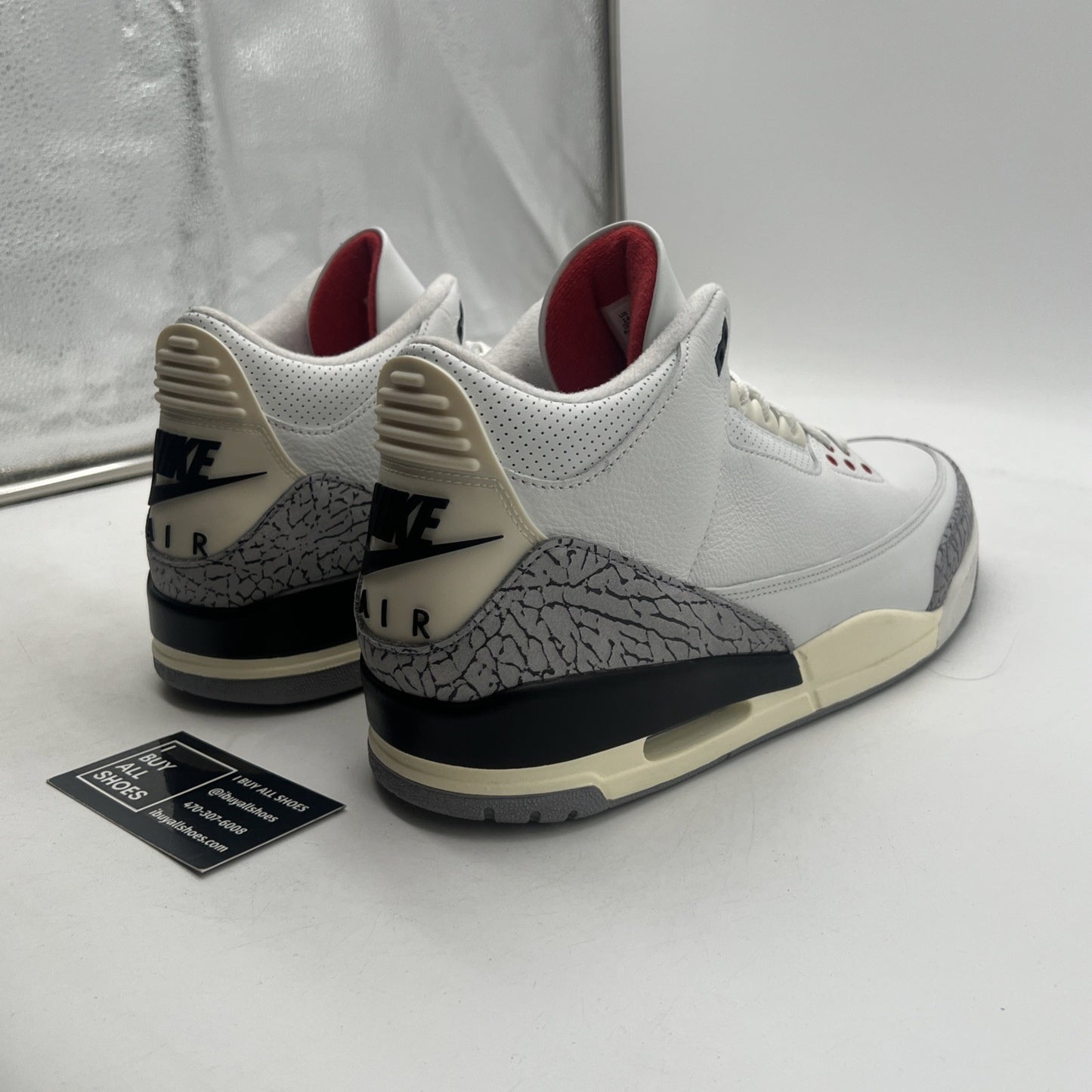 Size 14 - Air Jordan 3 Retro Mid White Cement Reimagined (DN3707-100)
