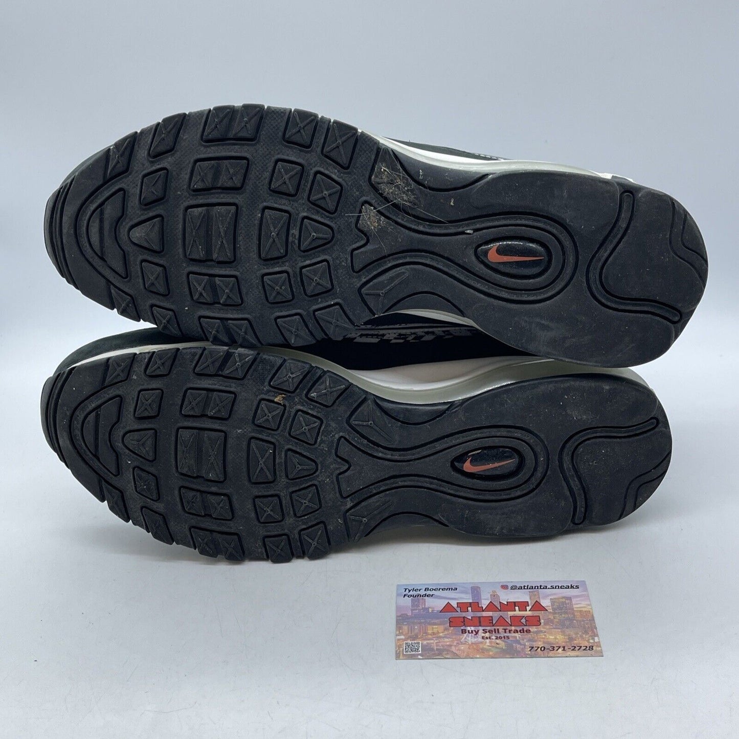 Size 11 - Nike Air Max 98 All Over Print Black White Suede Leather (AQ4130-100)