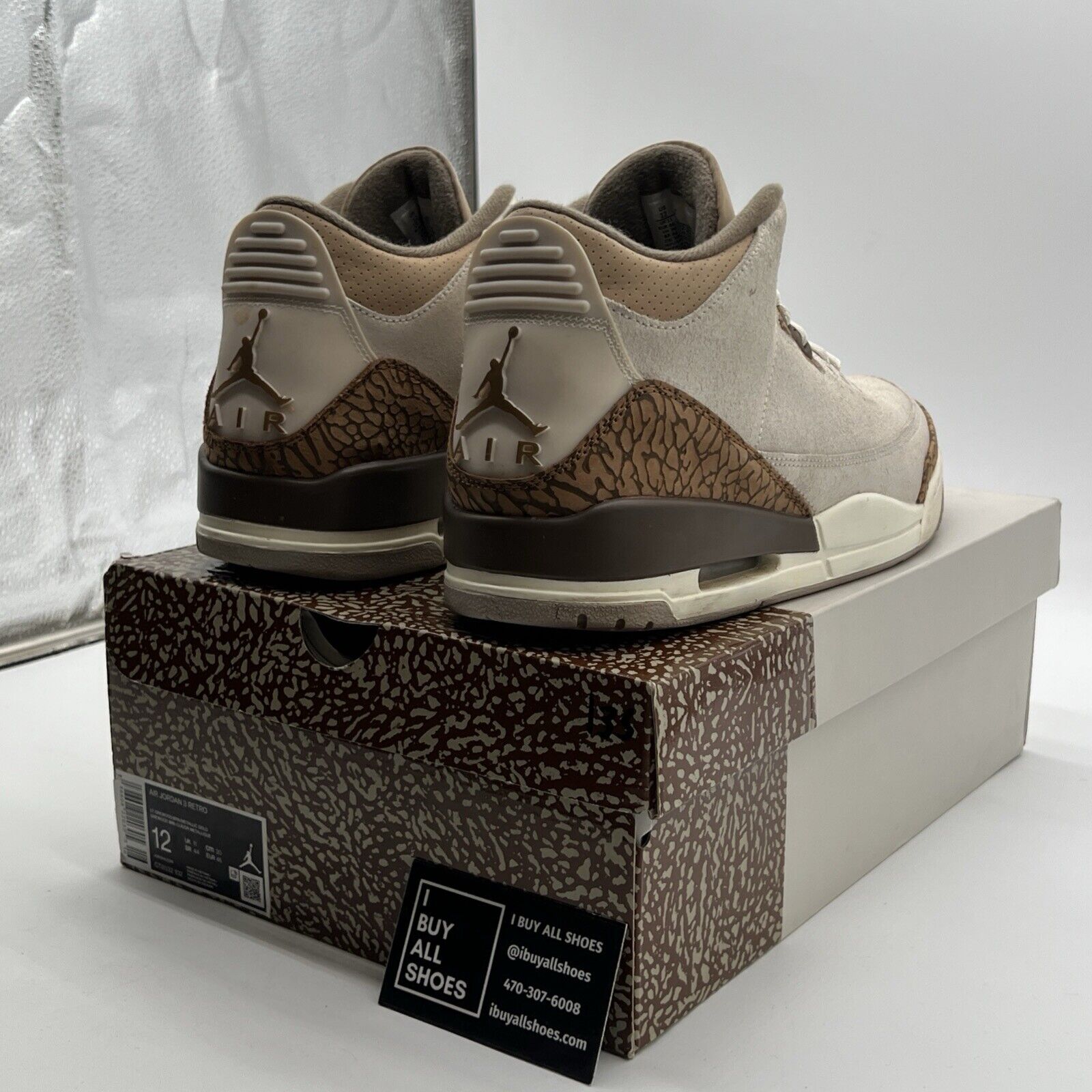 Size 12 - Air Jordan 3 Retro Low Palomino (CT8532-102)