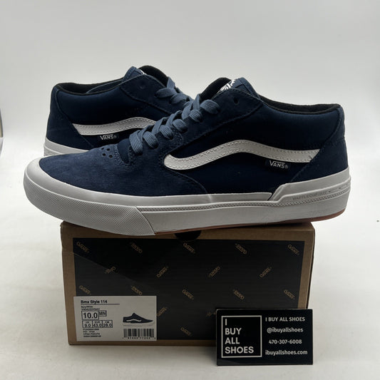 Size 10 - Vans Skate Rowan Gum Iconic Shoes shoes Navy/White (VN0A2Z3VNAV)