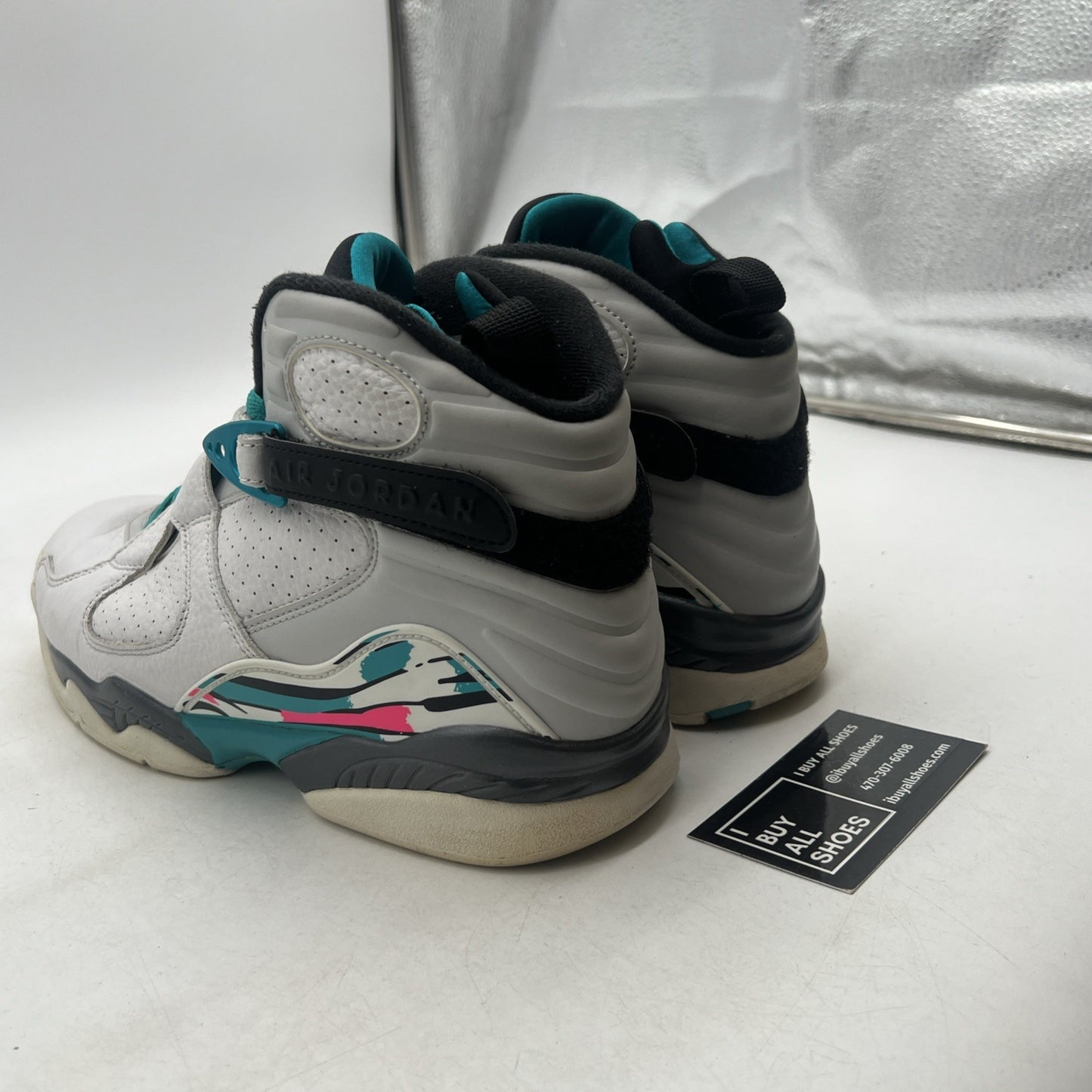 Size 9 - Air Jordan 8 Retro South Beach (305381-113)