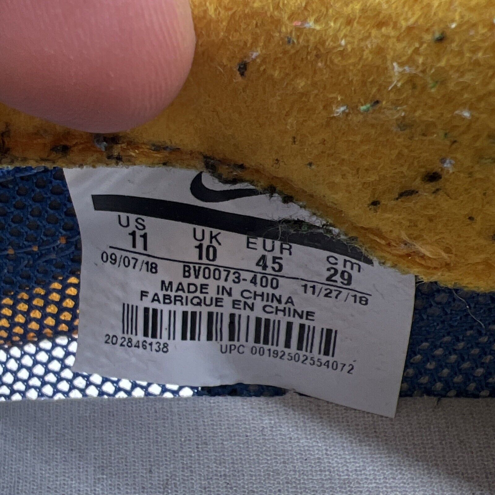 Size 11 - Nike sacai x LDWaffle Varsity Blue (BV0073-400)