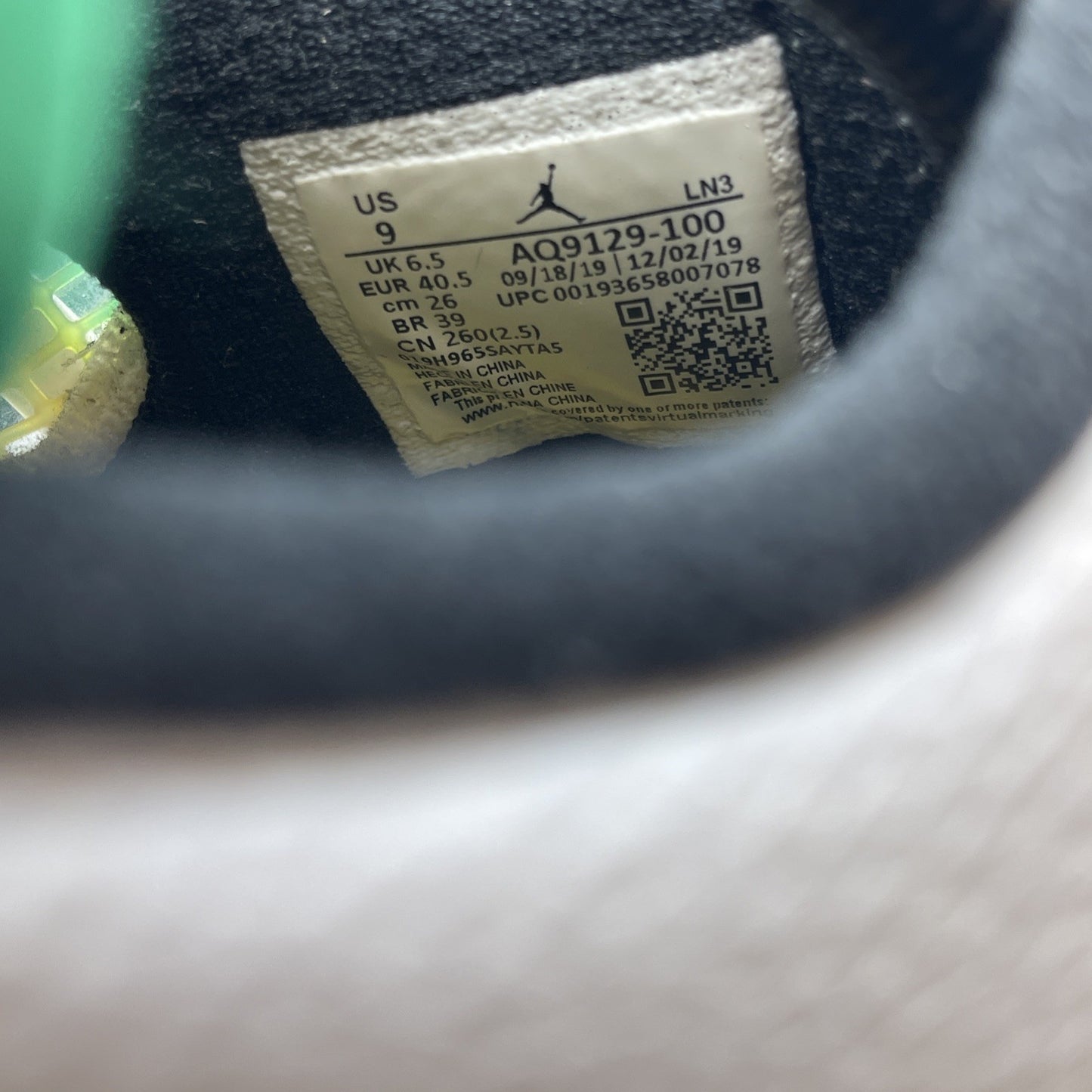 Size 9W - Air Jordan 4 Retro Rasta White Grey Leather (AQ9129-100)
