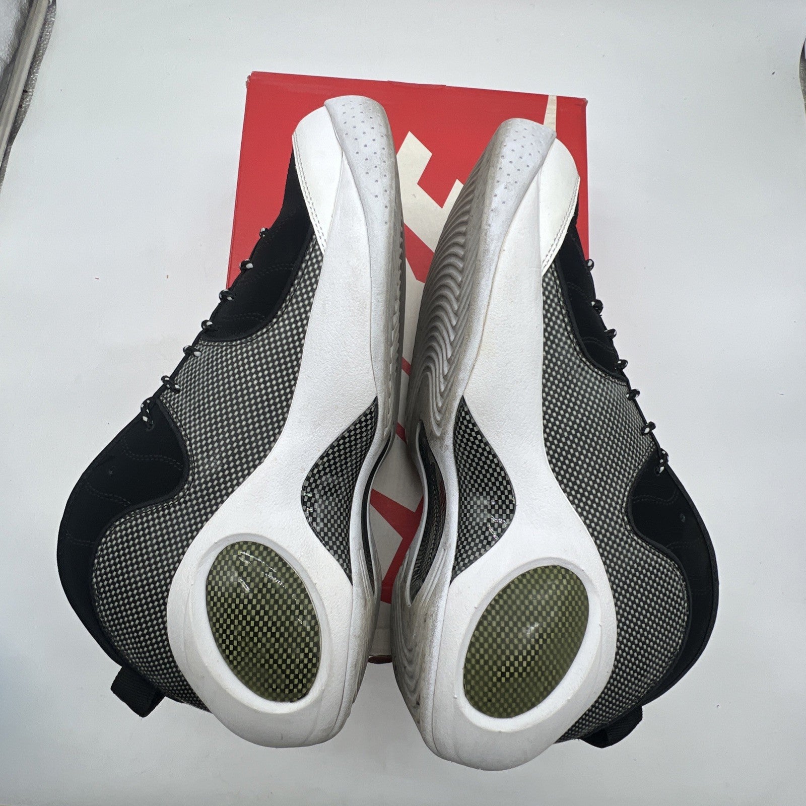 Size 12 - Nike Air Zoom Flight 95 2015 Black Metallic Silver (806404-001)