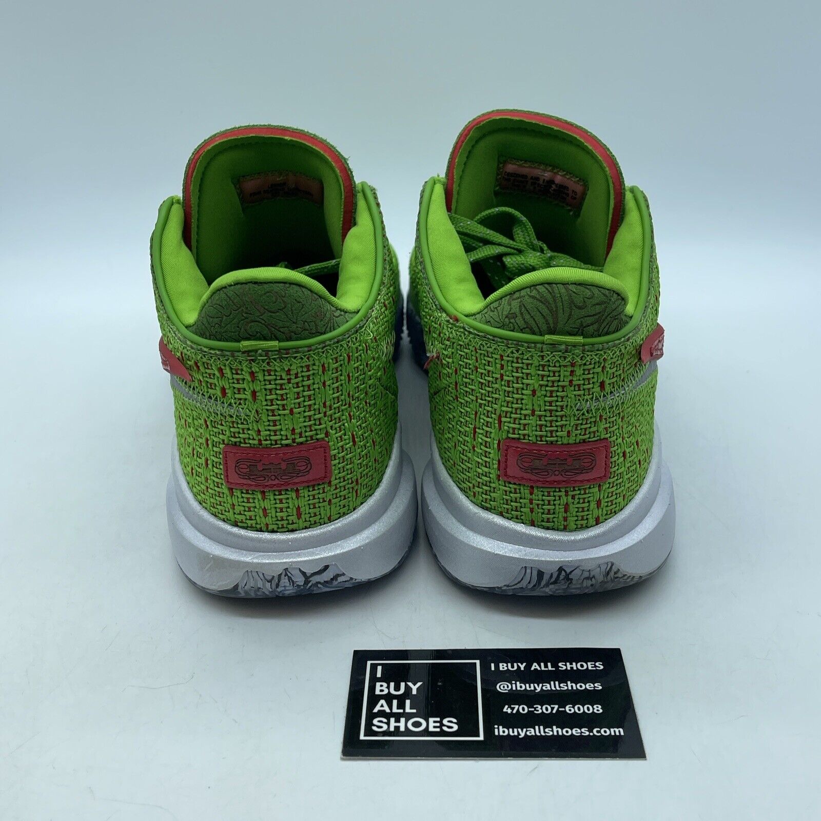 Size 11 - Nike LeBron 20 EP Stocking Stuffer Green Red Suede (FJ4956-300)