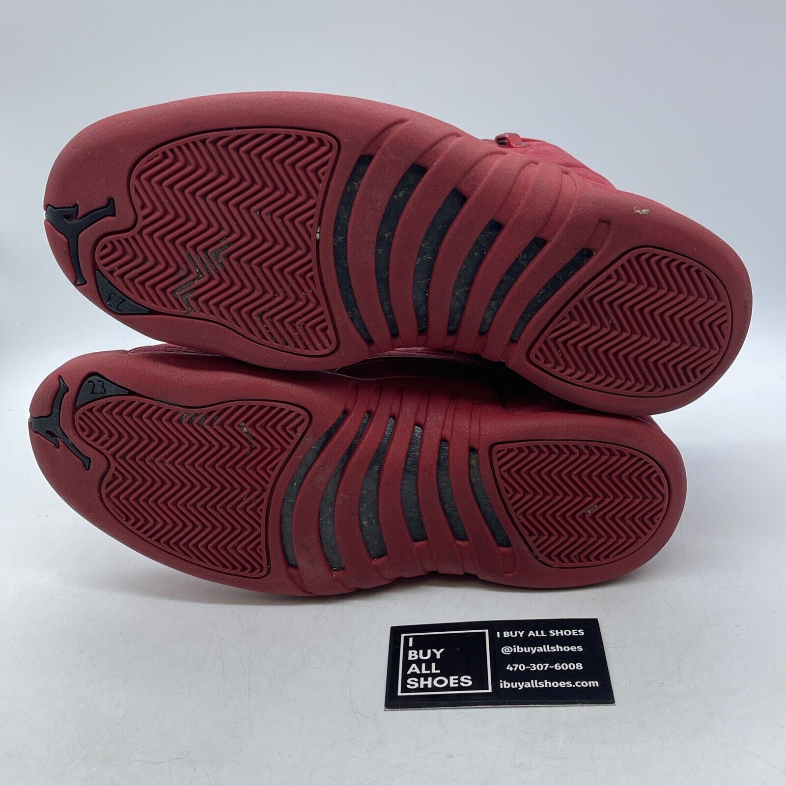 Size 8 - Air Jordan 12 Retro Gym Red Black Suede Leather (130690-601)