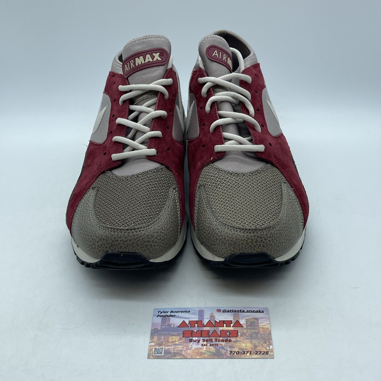 Size 11 - Nike Size? x Air Max 93 Metals Pack - Flat Zinc Suede (306551-016)