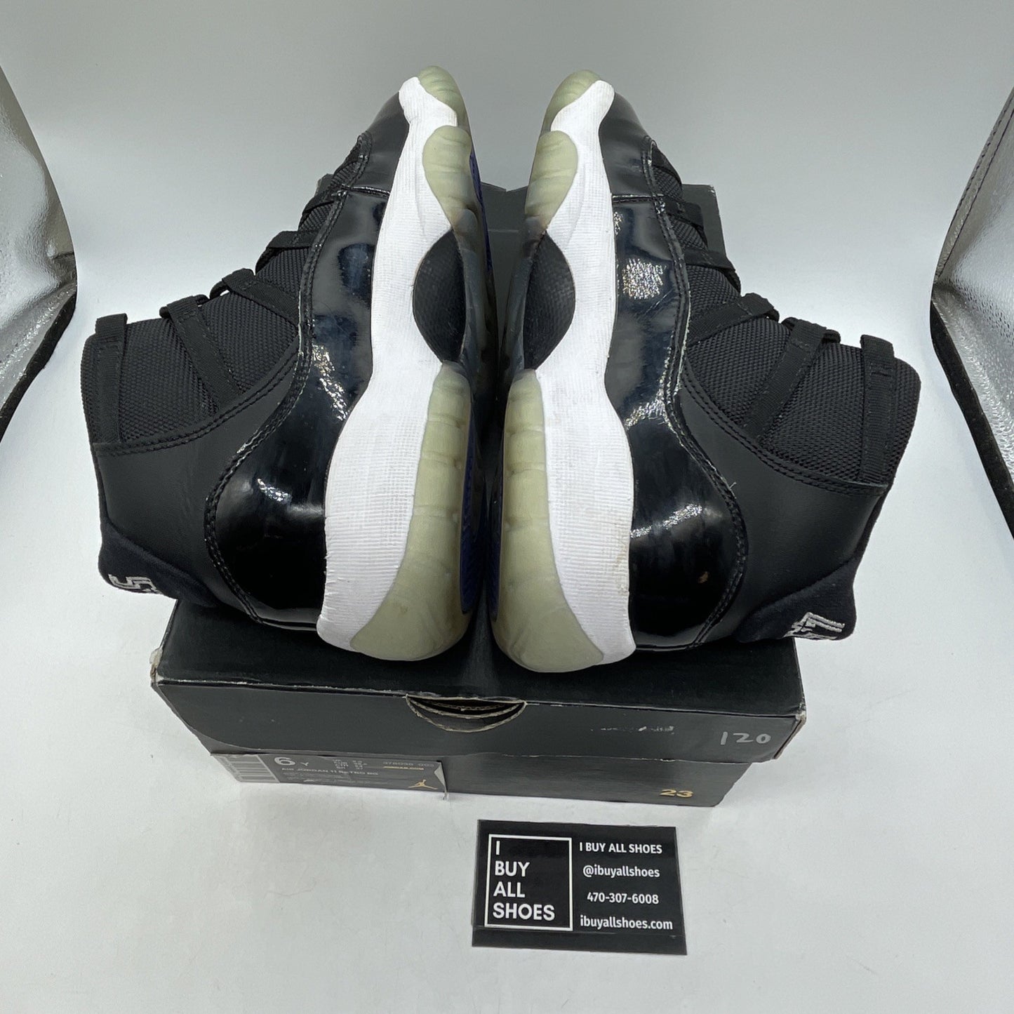 Size 6Y - Air Jordan 11 Retro High Space Jam (378038-003)