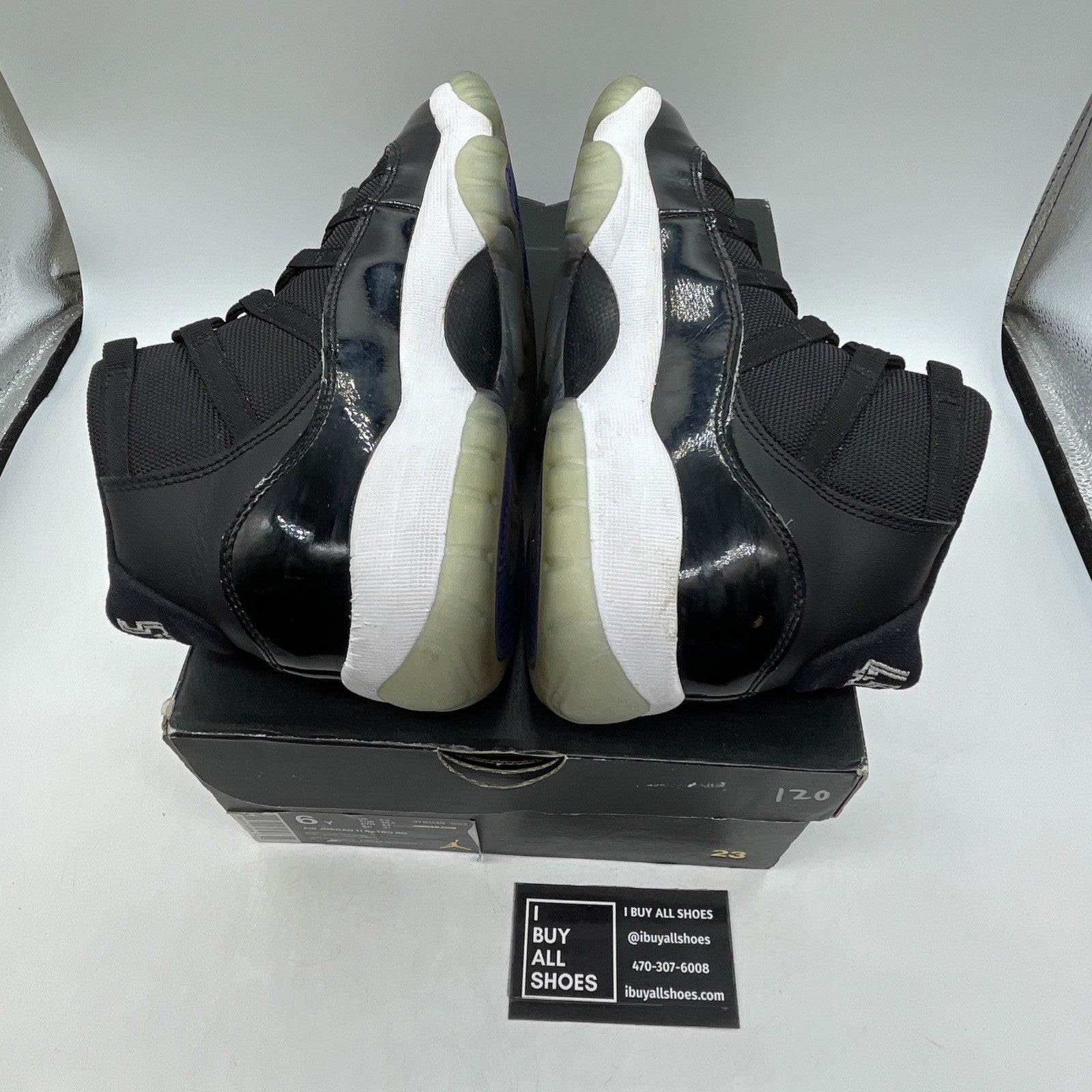 Size 6Y - Air Jordan 11 Retro High Space Jam (378038-003)