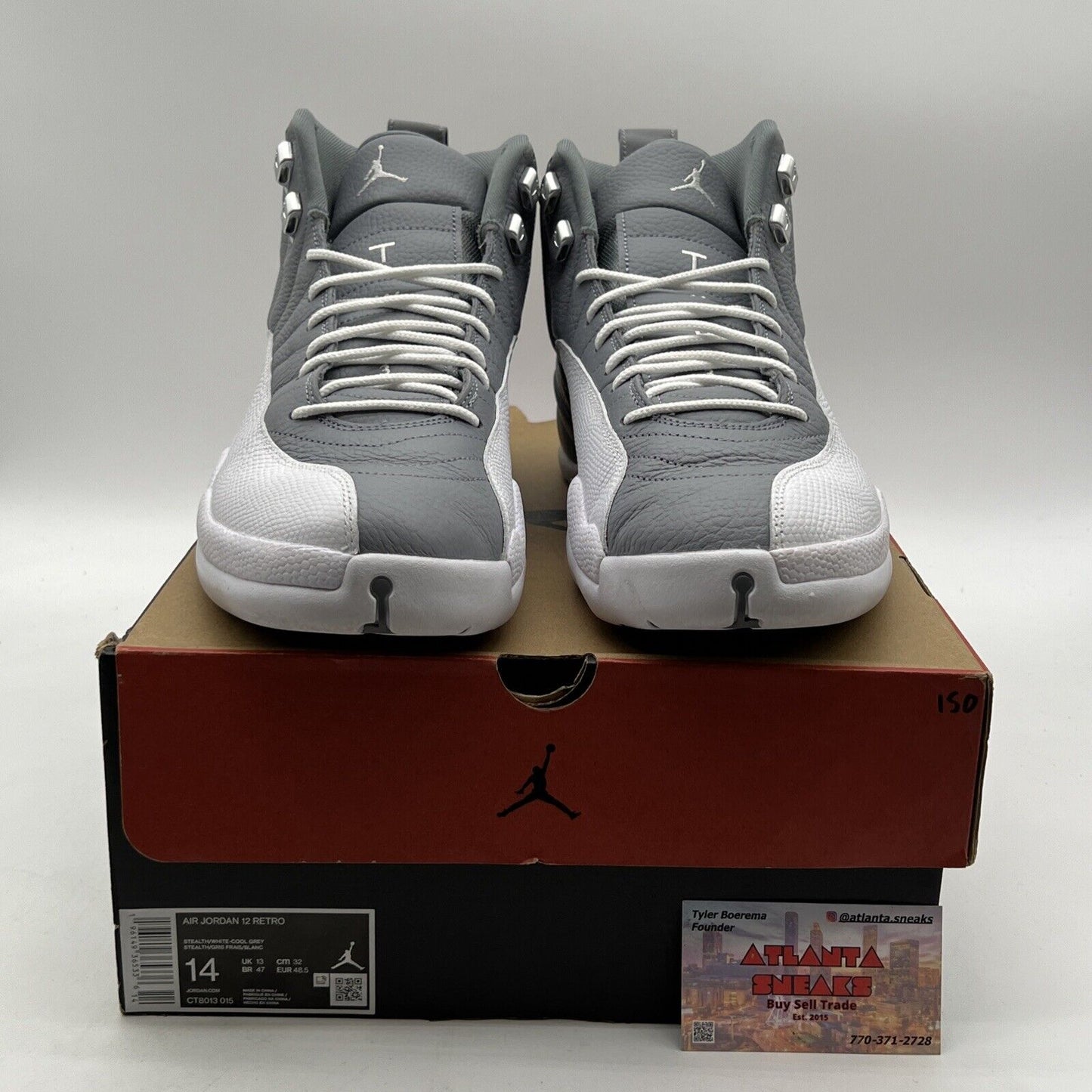 Size 14 - Jordan 12 Stealth 2022 (CT8013-015)