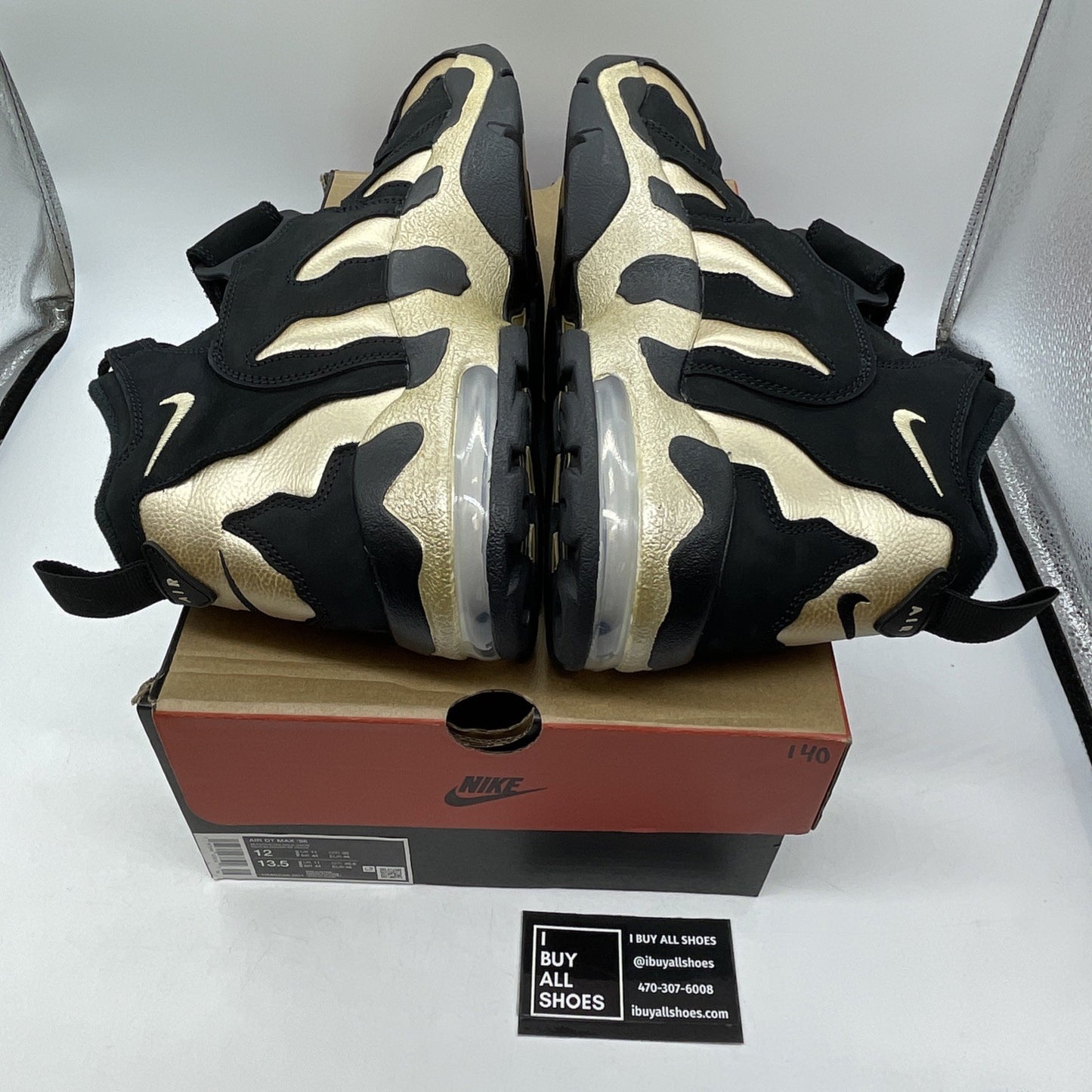 Size 12 - Air DT Max 96 Colorado Home Black Gold Suede (HM9236-001)
