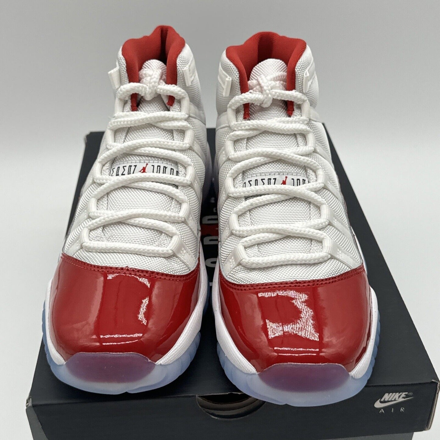 BRAND NEW NIKE AIR JORDAN 11 RETRO GS VARSITY RED CHERRY 6.5Y/8W 378038-116🔒🔴