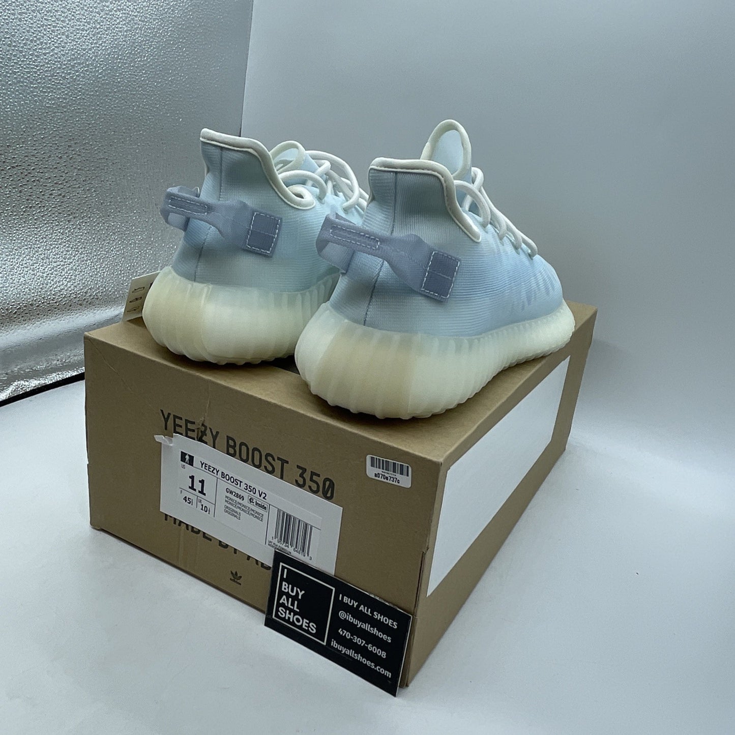 Size 11 - adidas Yeezy Boost 350 V2 Mono Ice (GW2869)