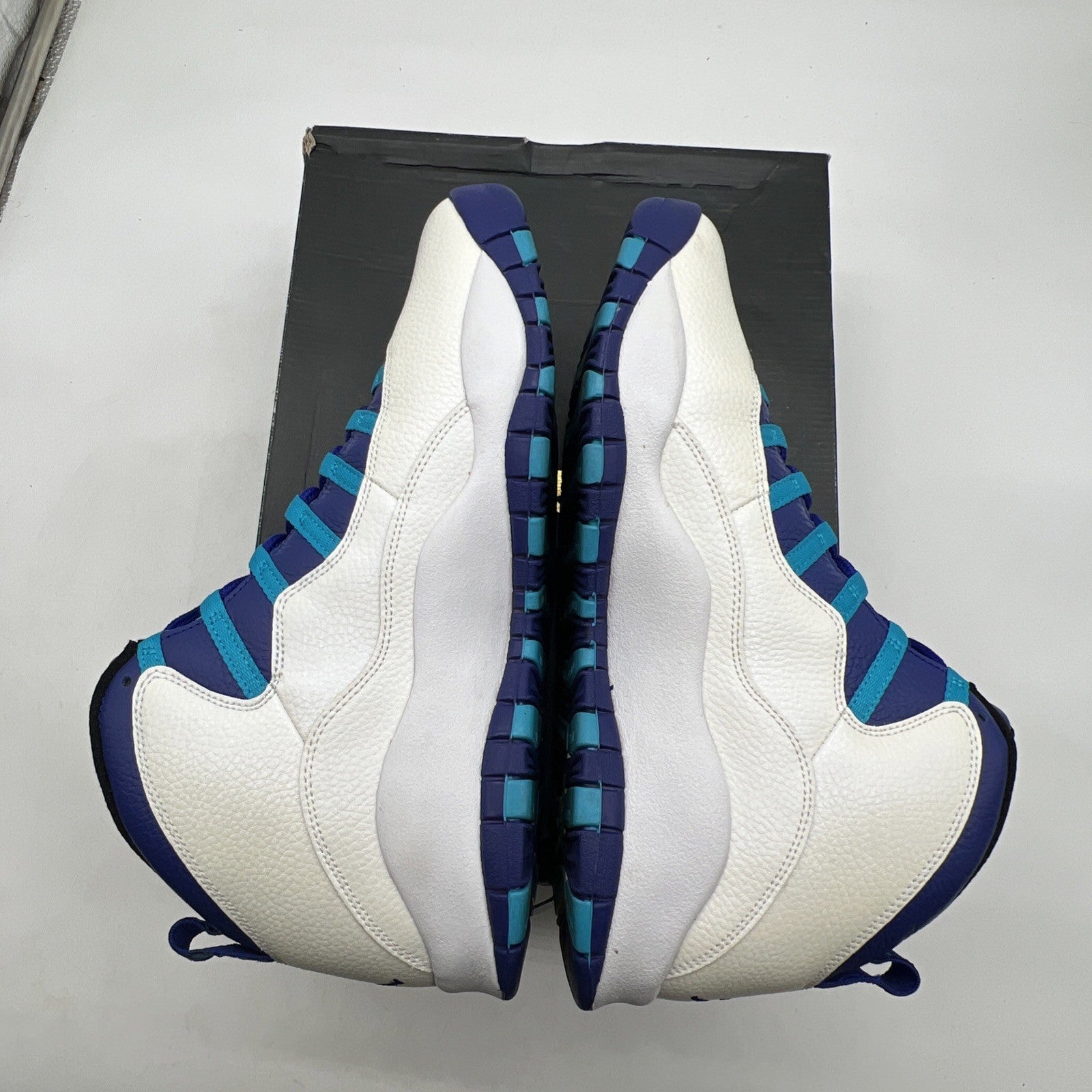 Size 12 - Air Jordan 10 Retro Charlotte Hornets (310805-107)