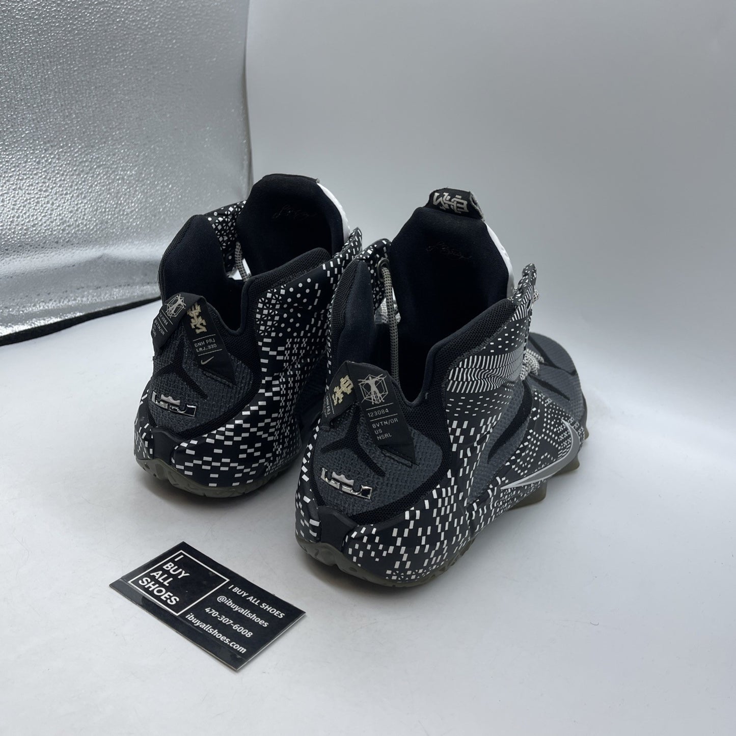 Size 14 - Nike LeBron 12 BHM (718825-001)
