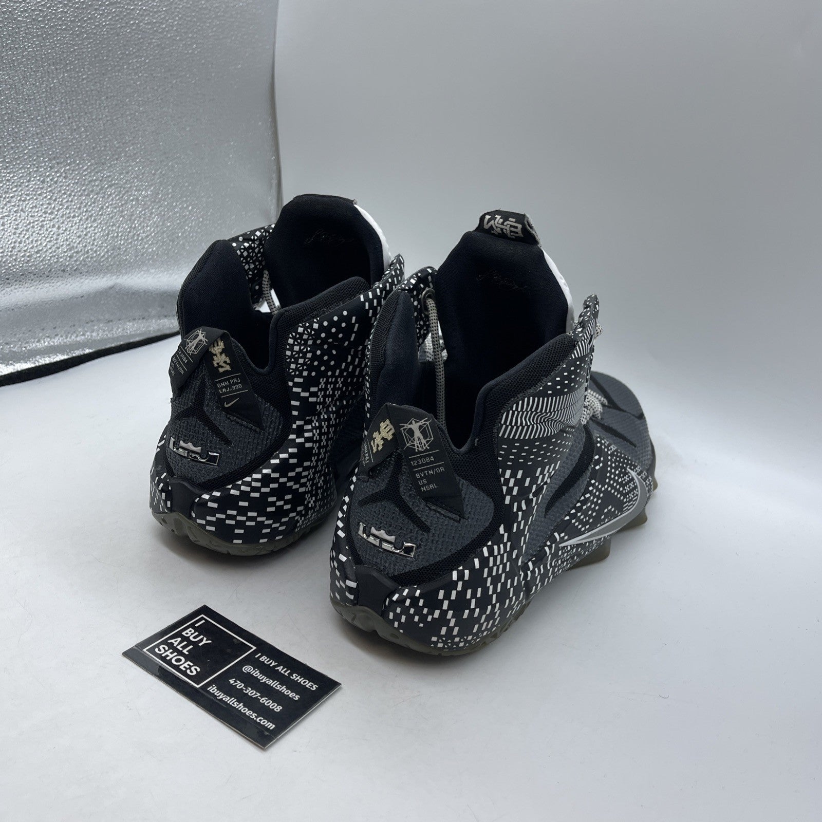 Size 14 - Nike LeBron 12 BHM (718825-001)