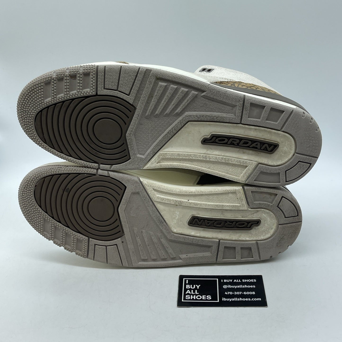 Size 11.5 - Jordan 3 Retro Low Palomino Brown Suede Leather (CT8532-102)