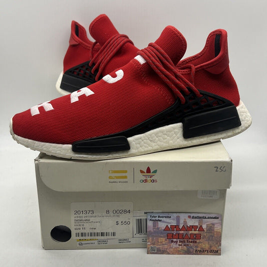 Size 11 - adidas Pharrell x NMD Human Race Red White Black (BB0616)