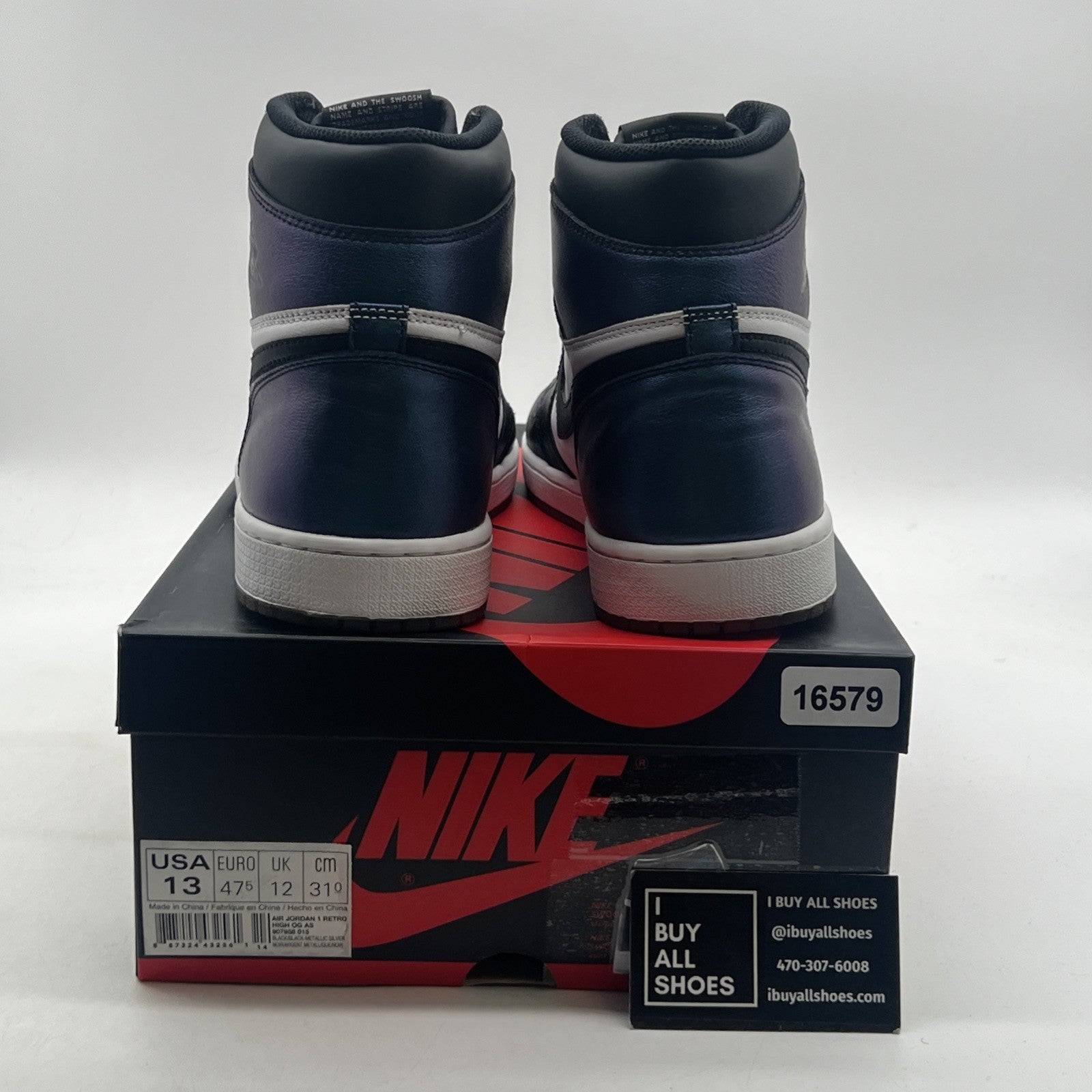 Size 13 - Air Jordan 1 Retro OG High All Star - Chameleon (907958-015)